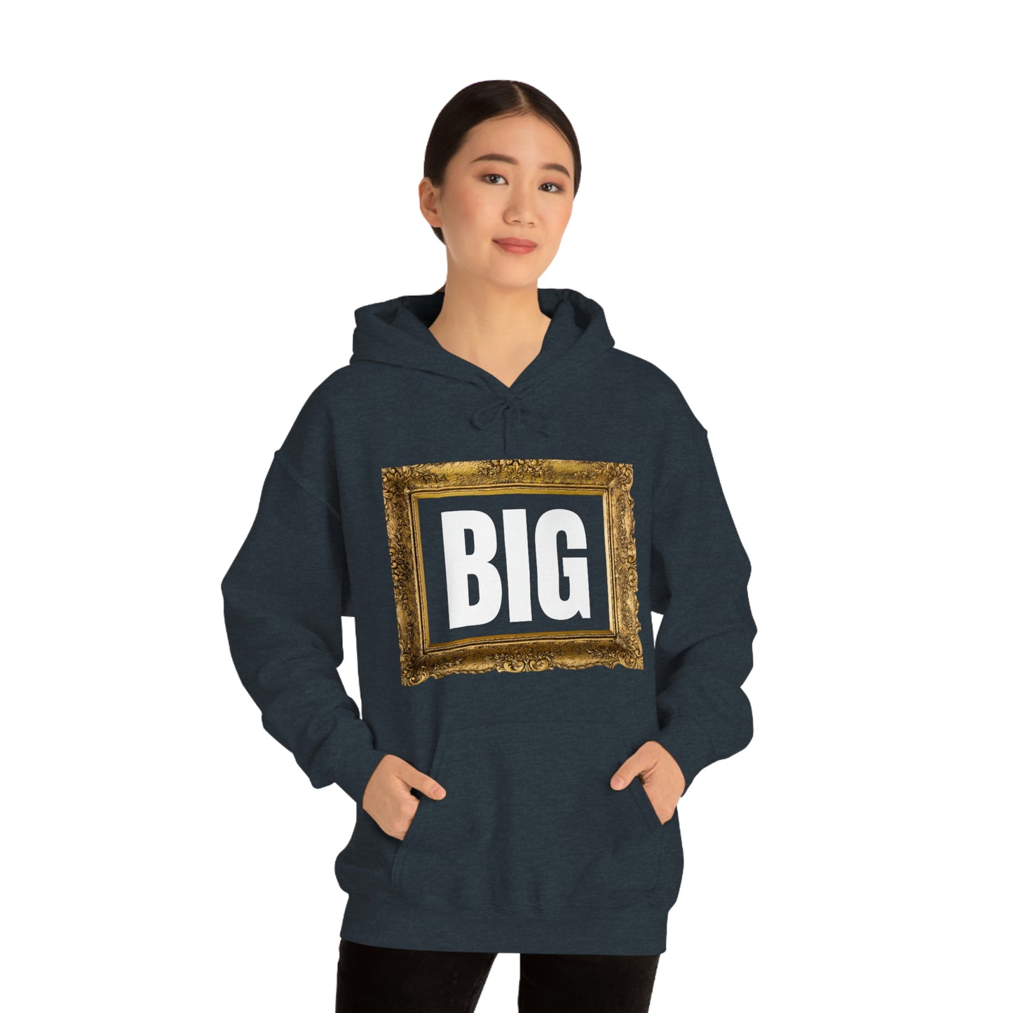 Big Picture Wht Hoodie