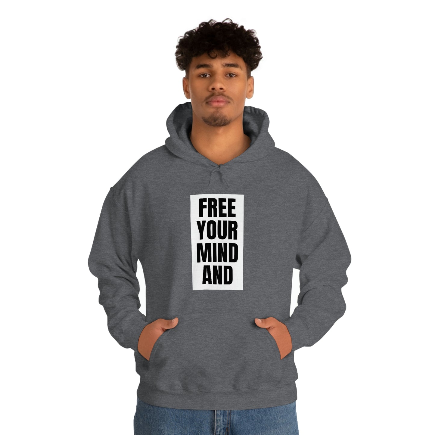 Free Your Mind And Your Ass Will Follow Blk Hoodie