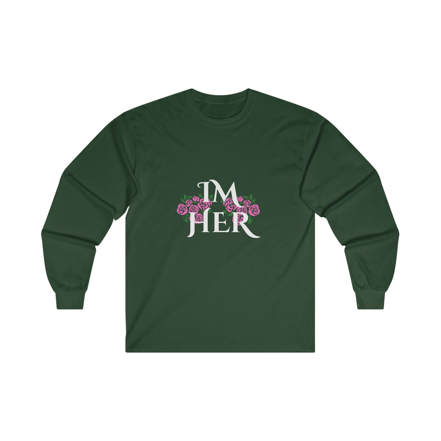 Im Her Pnk Elegant Long Sleeve Tee