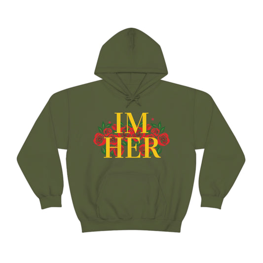 Im Her Gold Hoodie