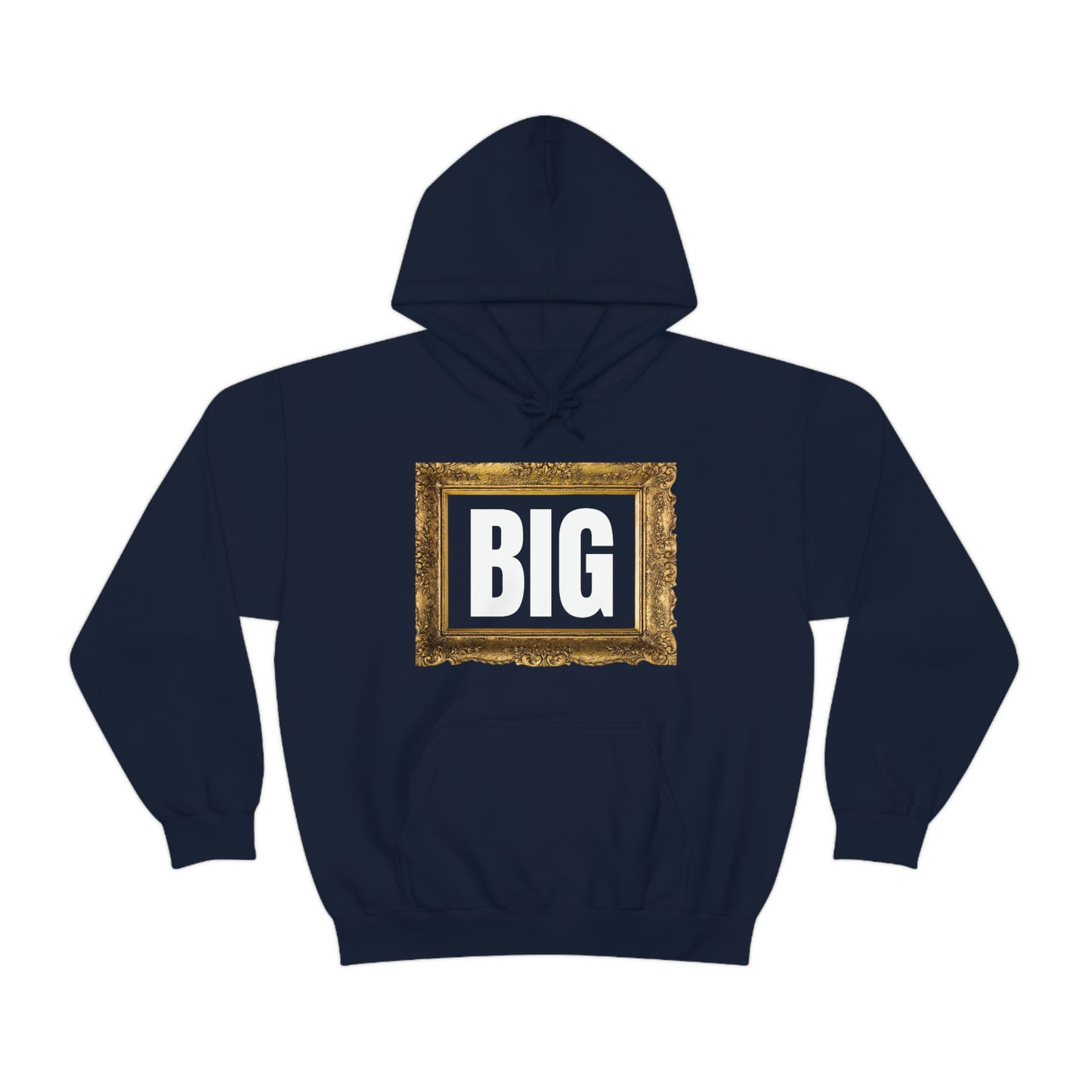 Big Picture Wht Hoodie