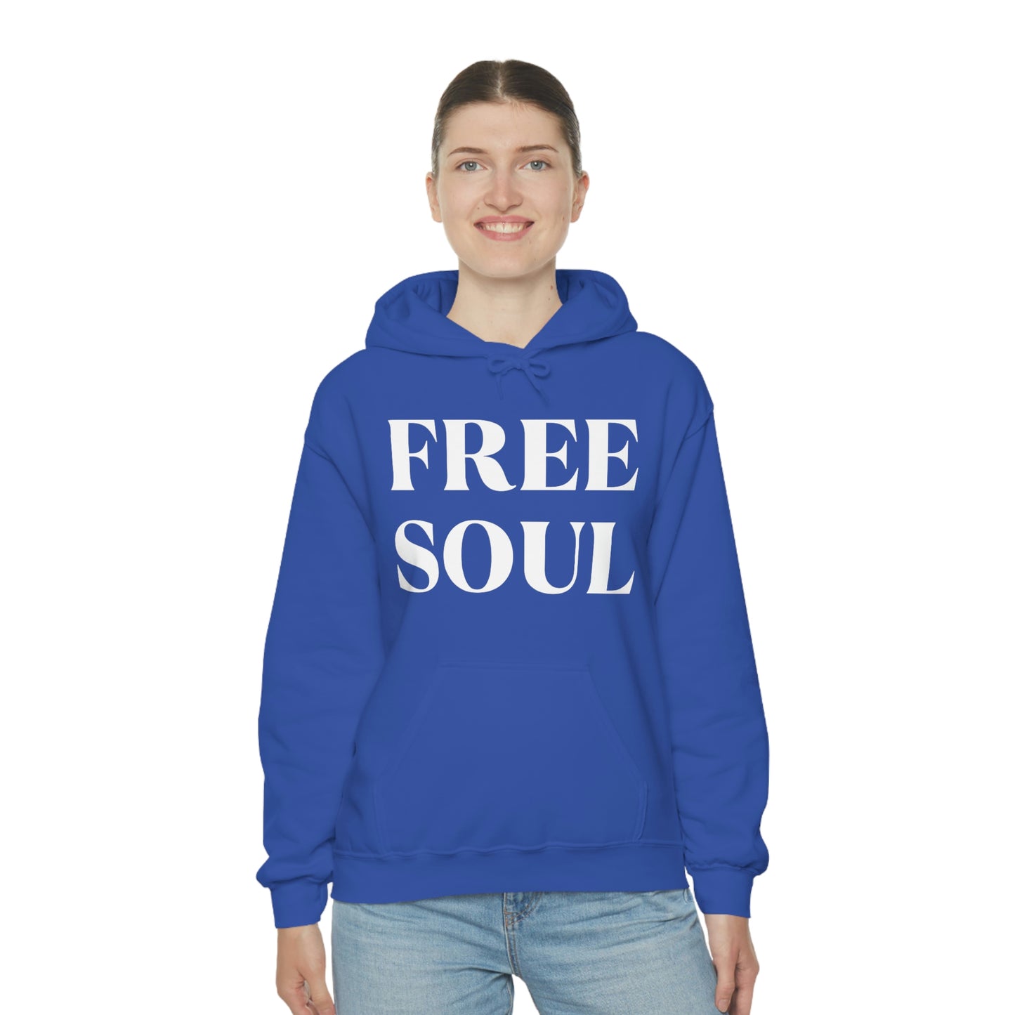 Free Soul Wht Hoodie