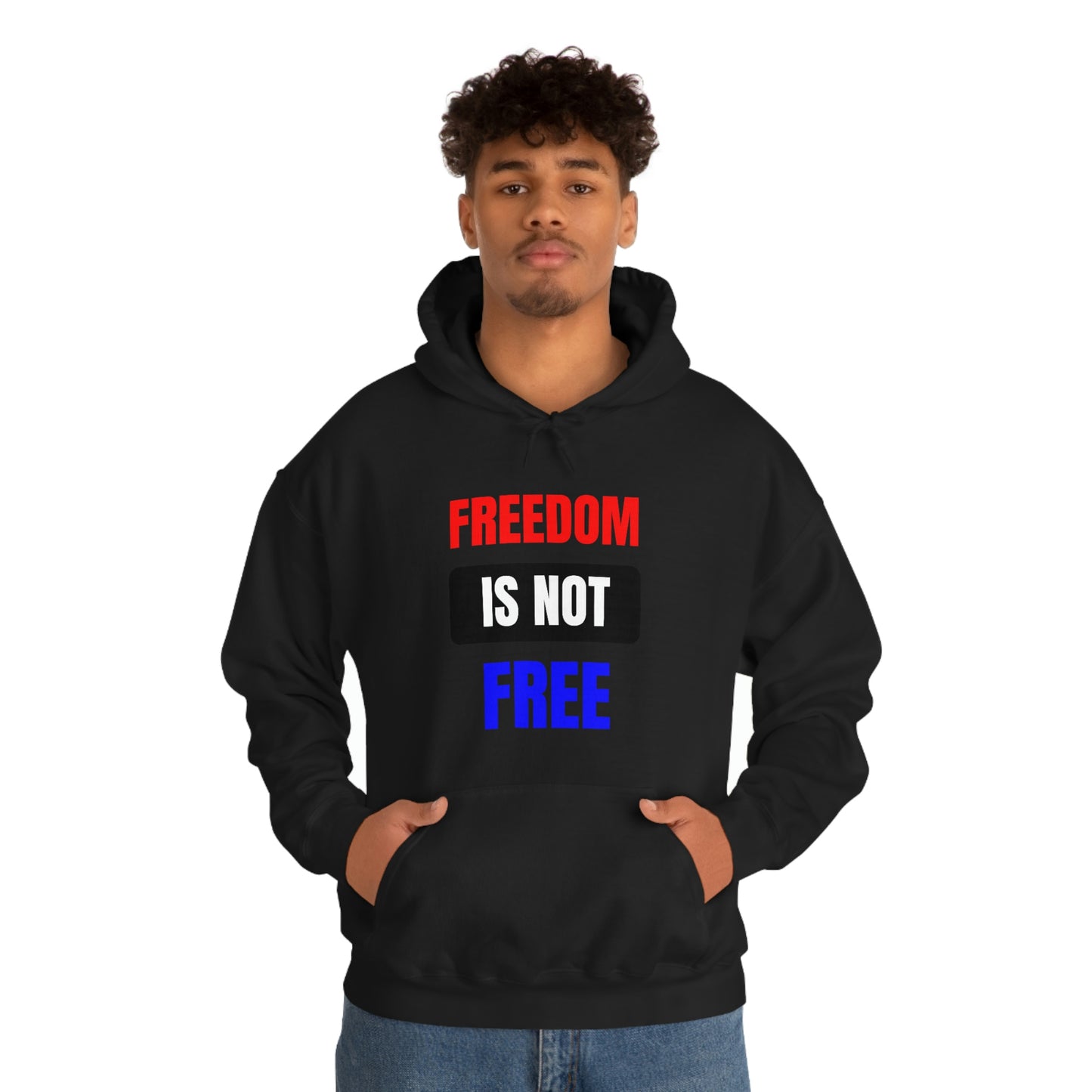 Freedom Is Not Free RedWhtBlu Hoodie