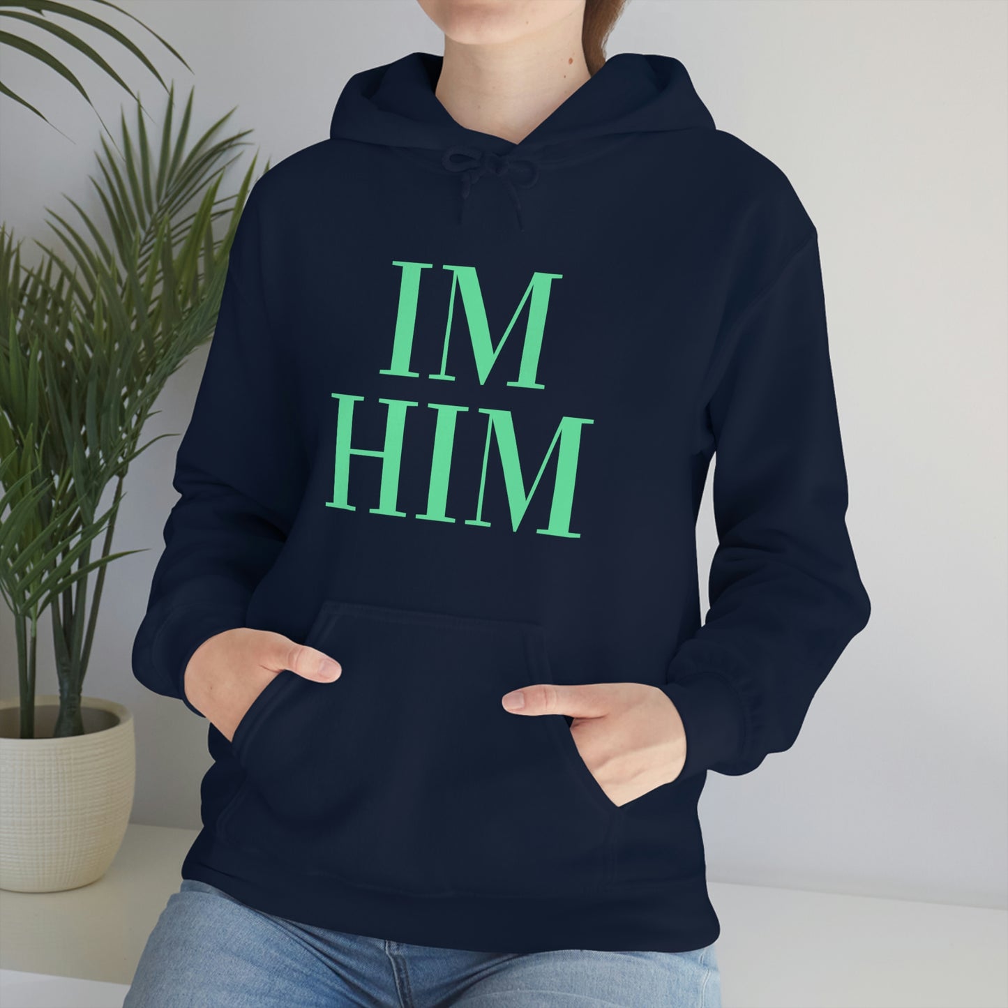 Im Him Mint Hoodie