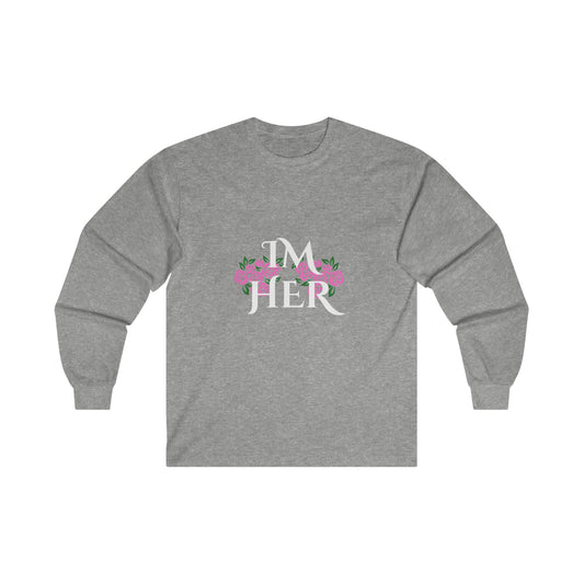 Im Her Pnk Elegant Long Sleeve Tee