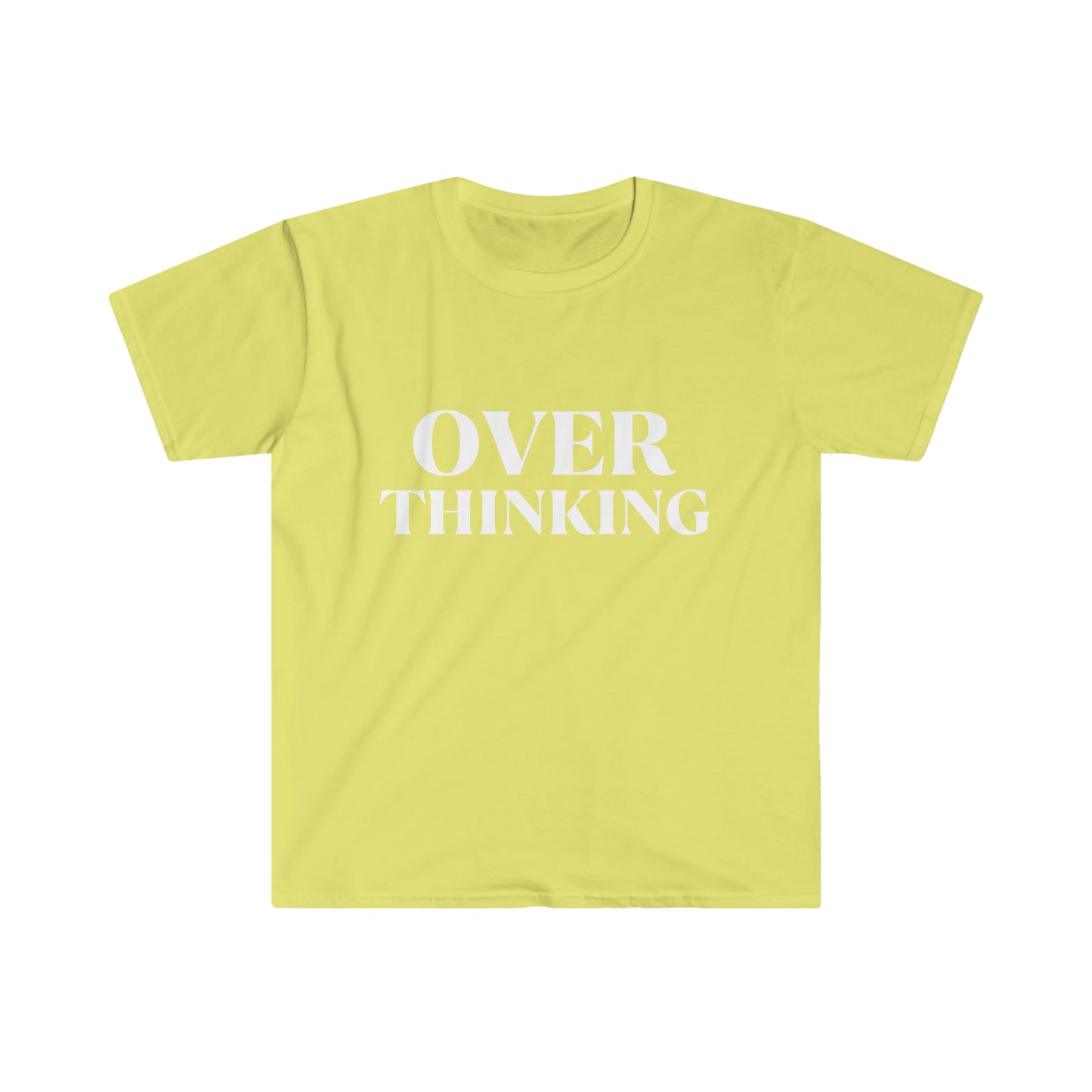 Over Thinking WHT T-Shirt