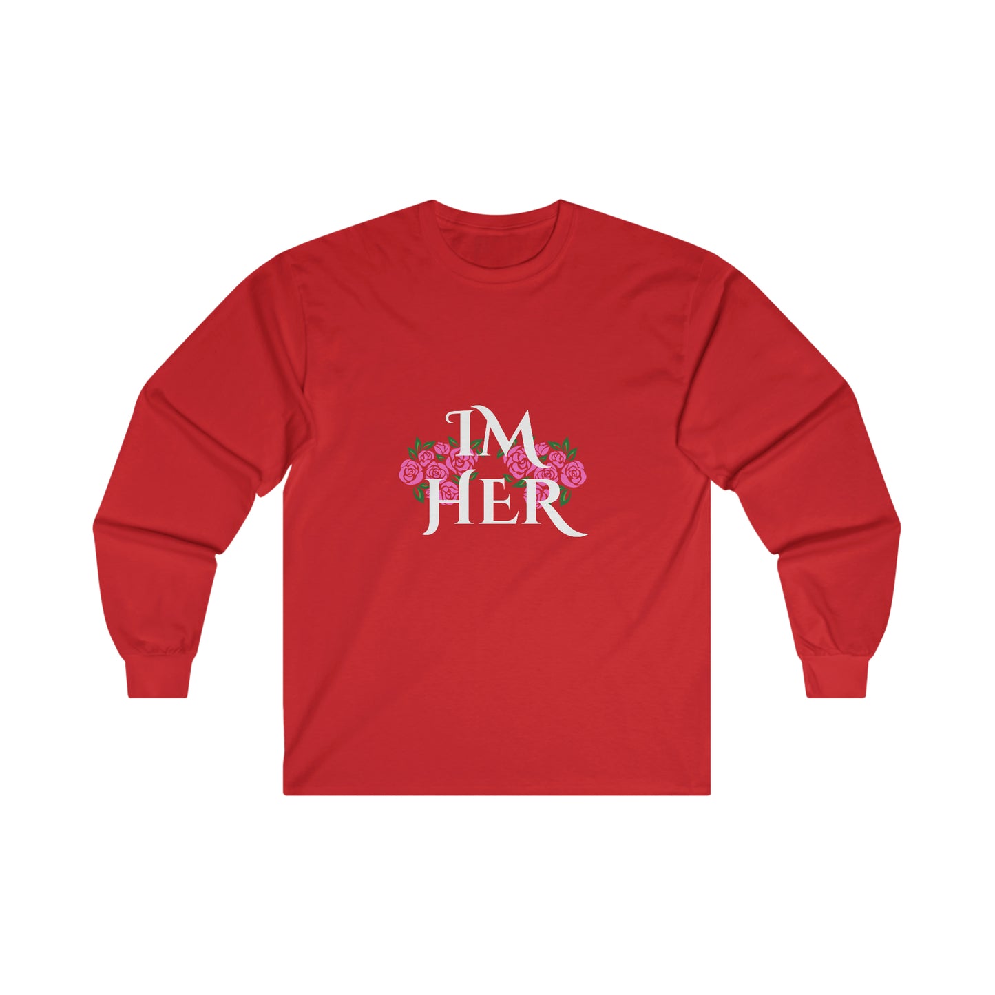 Im Her Pnk Elegant Long Sleeve Tee