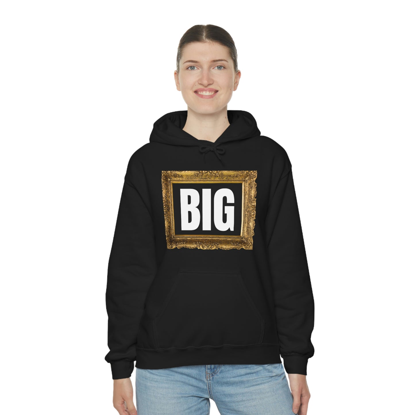 Big Picture Wht Hoodie