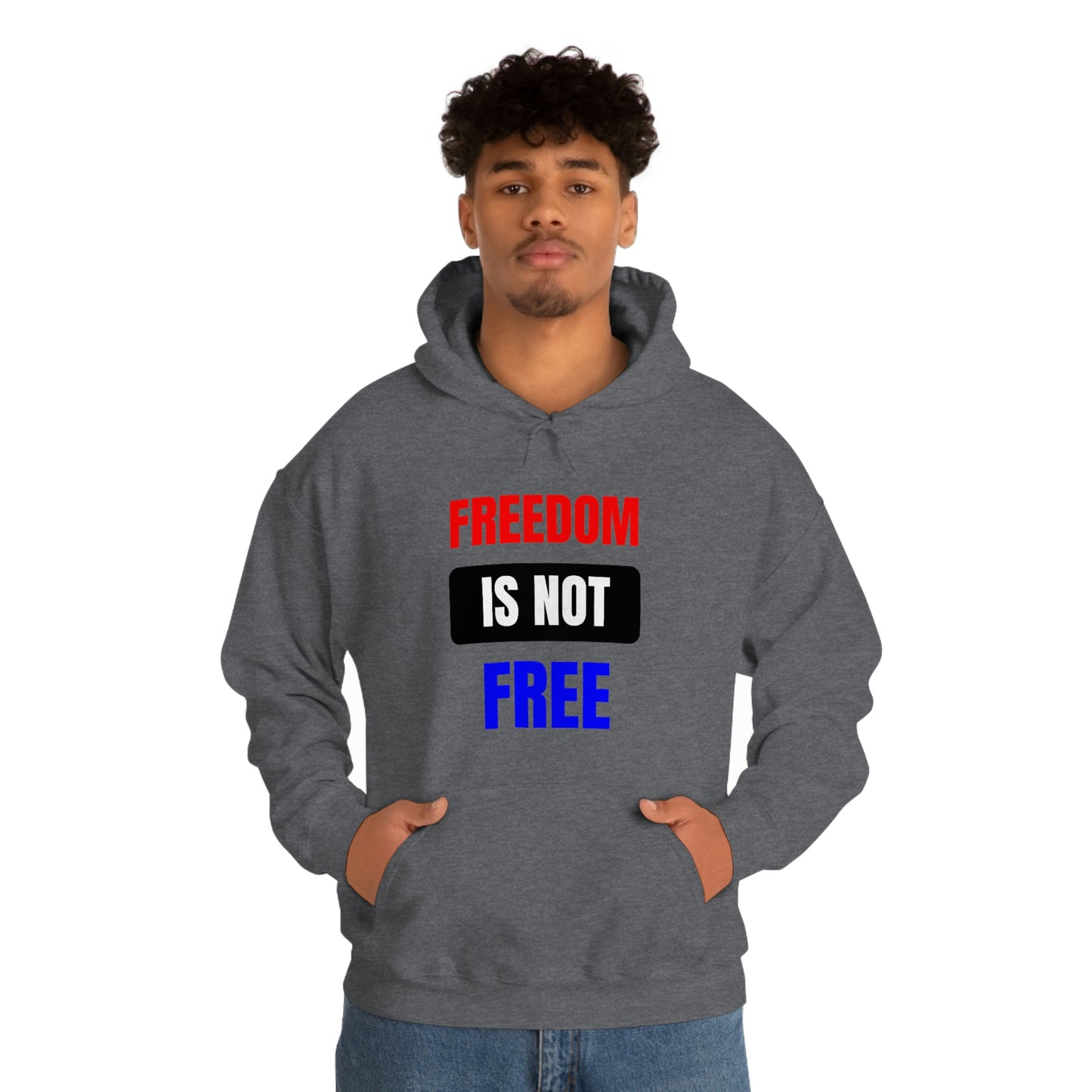 Freedom Is Not Free RedWhtBlu Hoodie