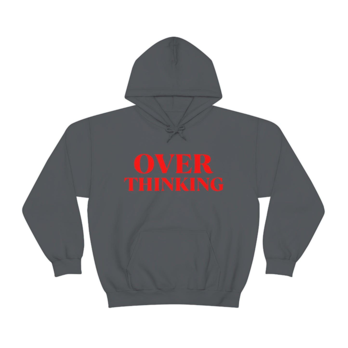 Over Thinking Red Hoodie