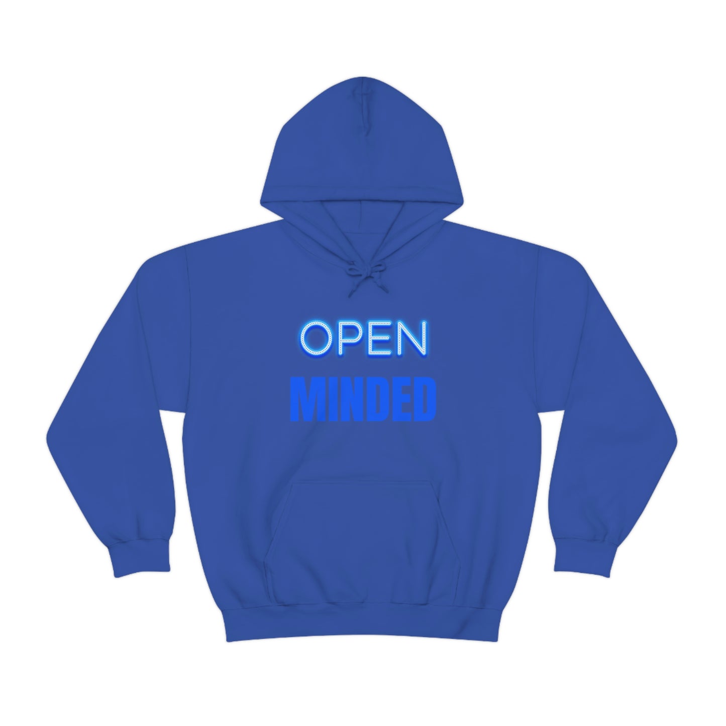 Open Minded Blue Hoodie