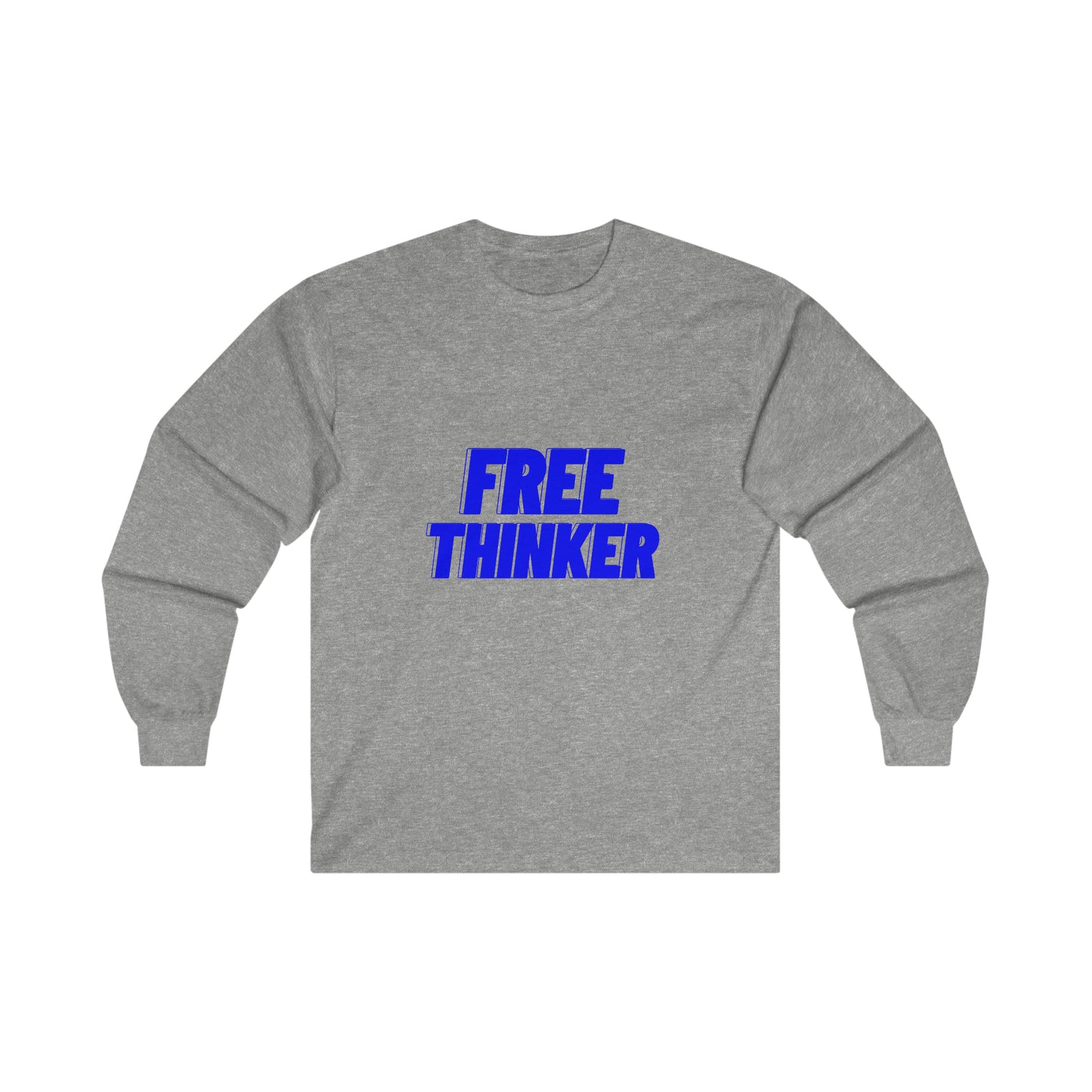 Free Thinker Blu Long Sleeve Tee