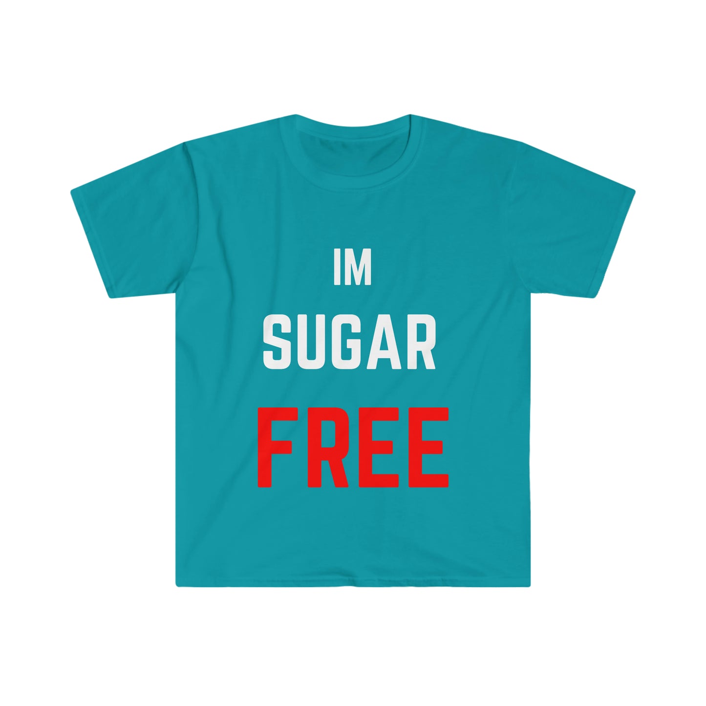 IM Sugar Free WhtRd T-Shirt