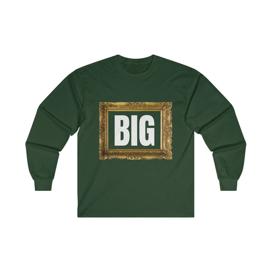 Big Picture WHT Long Sleeve Tee