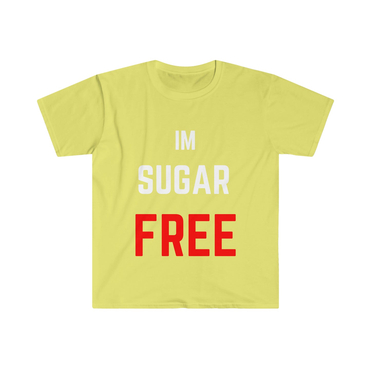 IM Sugar Free WhtRd T-Shirt