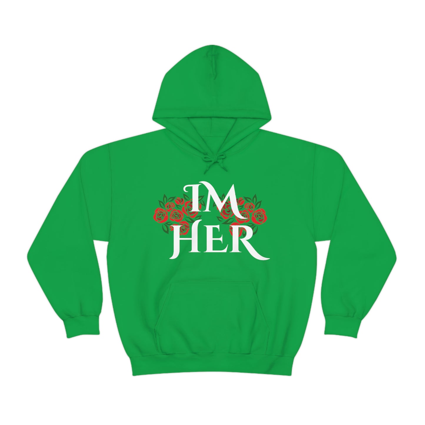 Im Her Wht Hoodie