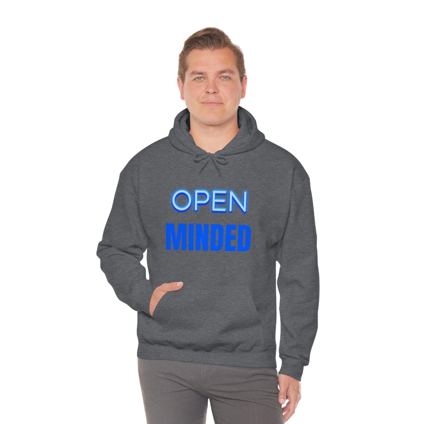 Open Minded Blue Hoodie