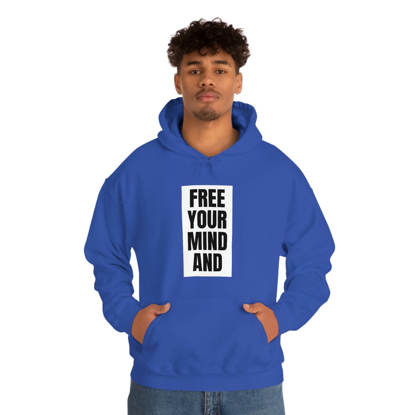 Free Your Mind And Your Ass Will Follow Blk Hoodie