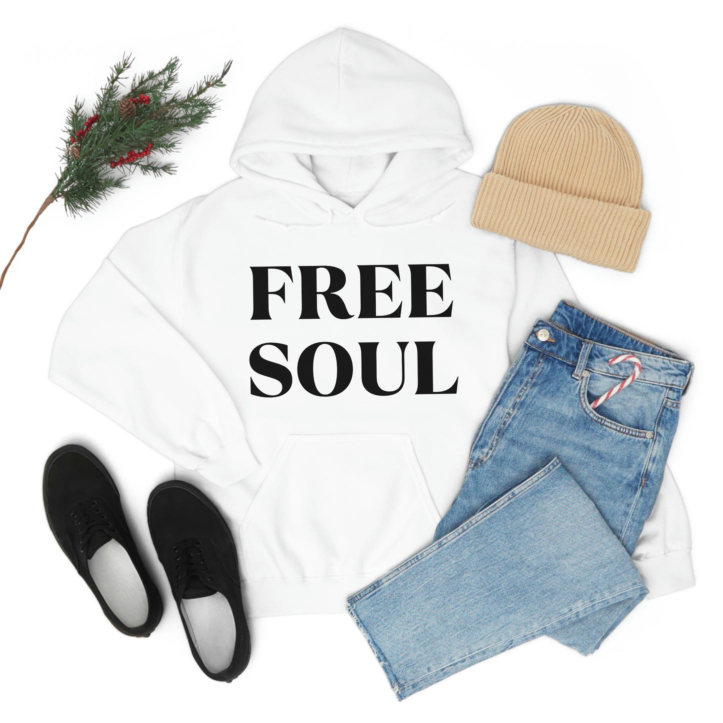 Free Soul Blk Hoodie