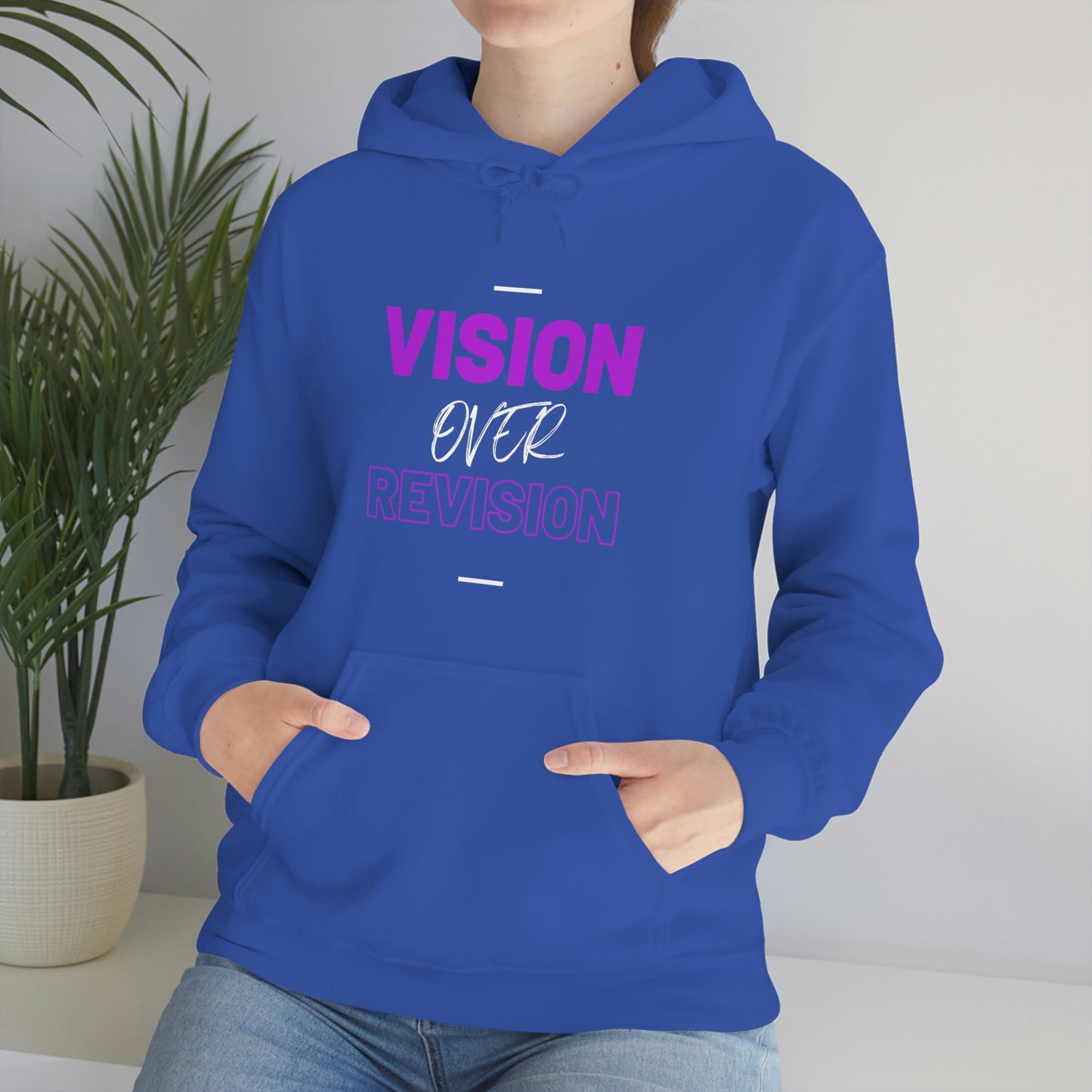 Vision Over Revision Purp Hoodie