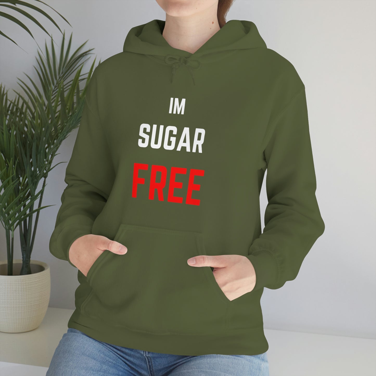 Im Sugar Free Red Hoodie