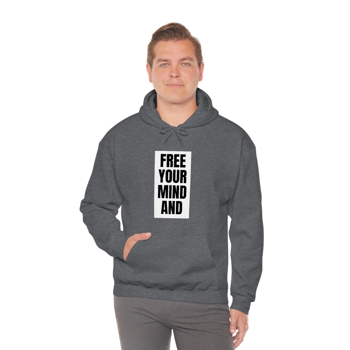 Free Your Mind And Your Ass Will Follow Blk Hoodie