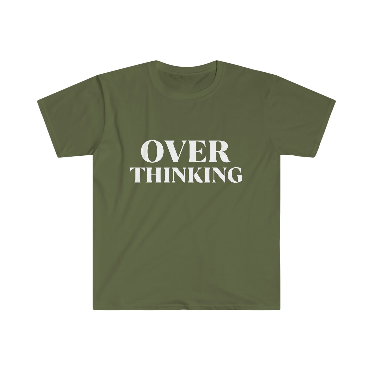 Over Thinking WHT T-Shirt