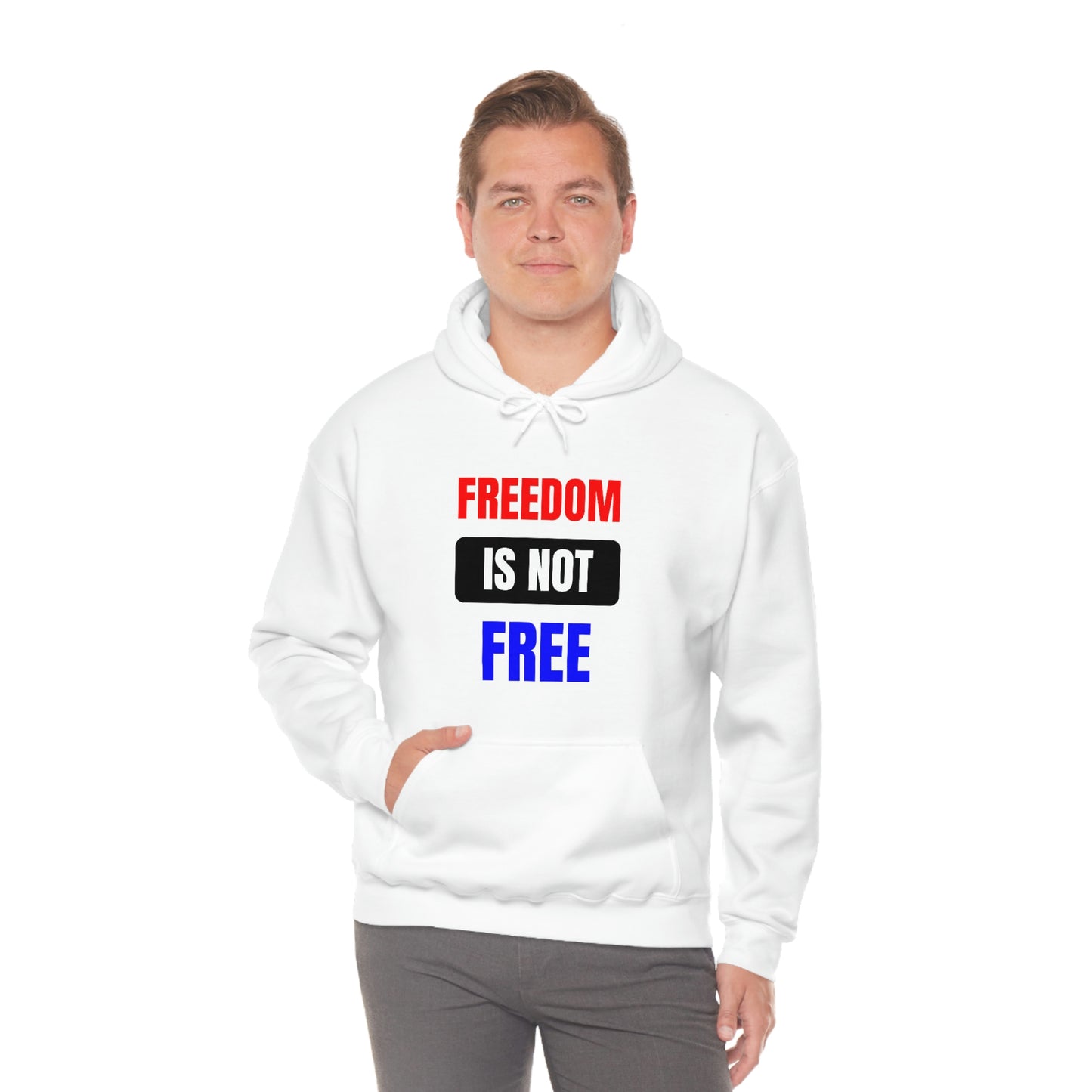 Freedom Is Not Free RedWhtBlu Hoodie