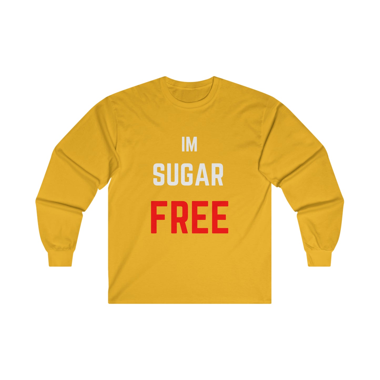 Im Sugar Free Red Long Sleeve Tee