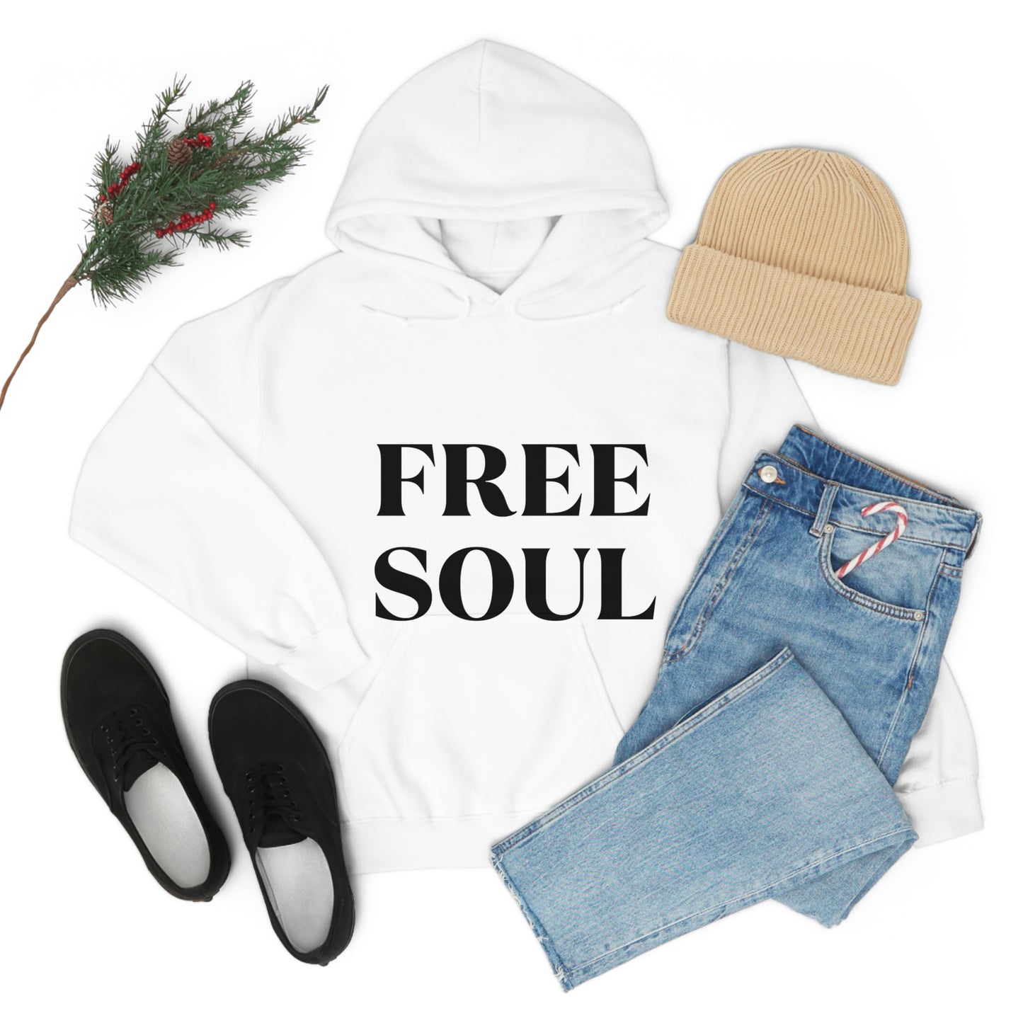 Free Soul Blk Hoodie