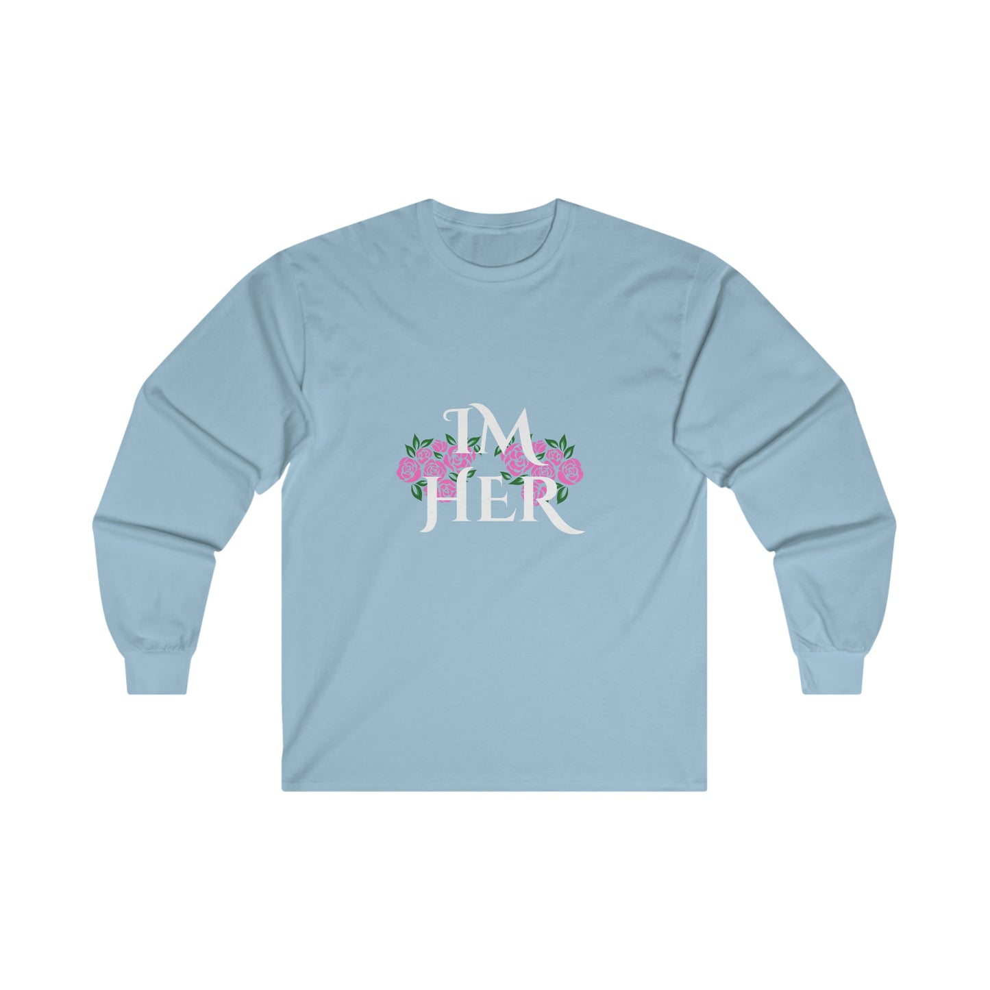 Im Her Pnk Elegant Long Sleeve Tee