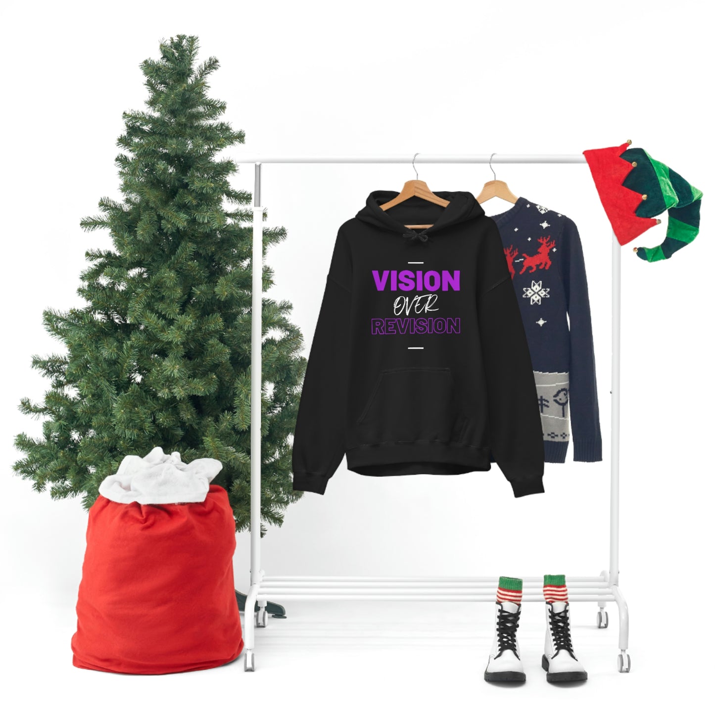 Vision Over Revision Purp Hoodie