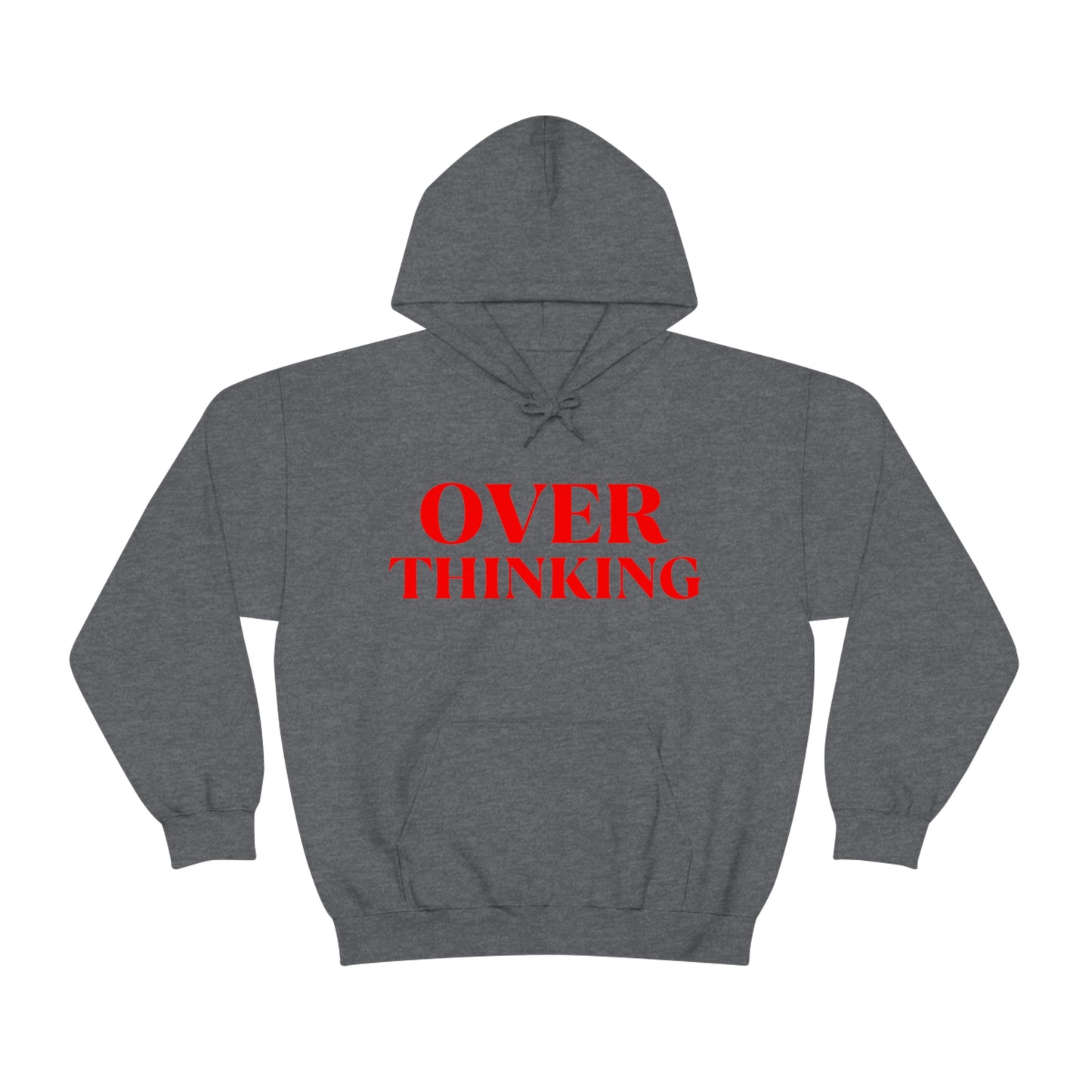 Over Thinking Red Hoodie