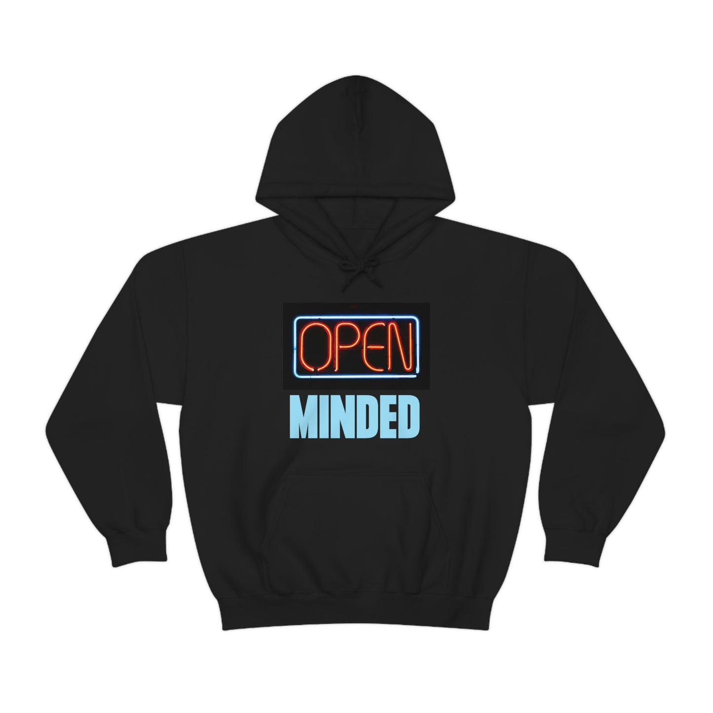 Open Minded Blue Hoodie