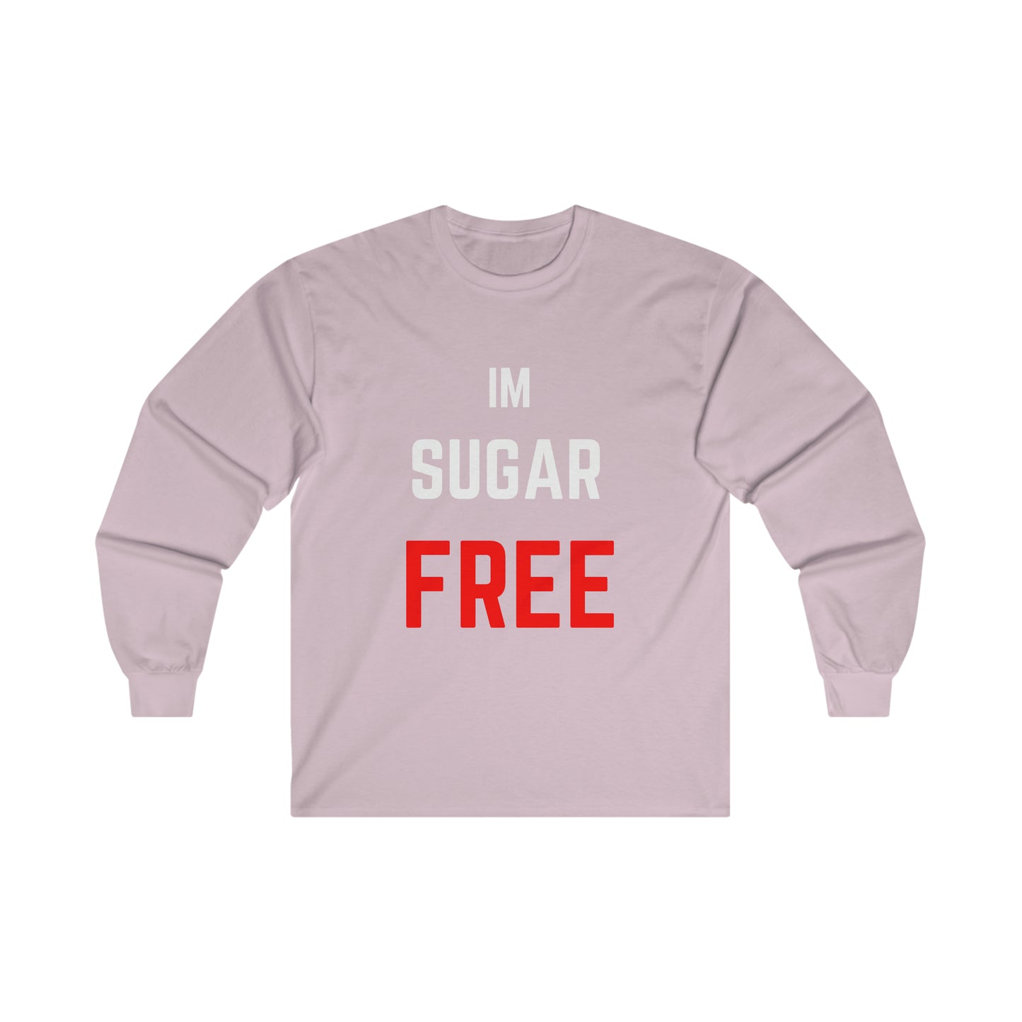 Im Sugar Free Red Long Sleeve Tee