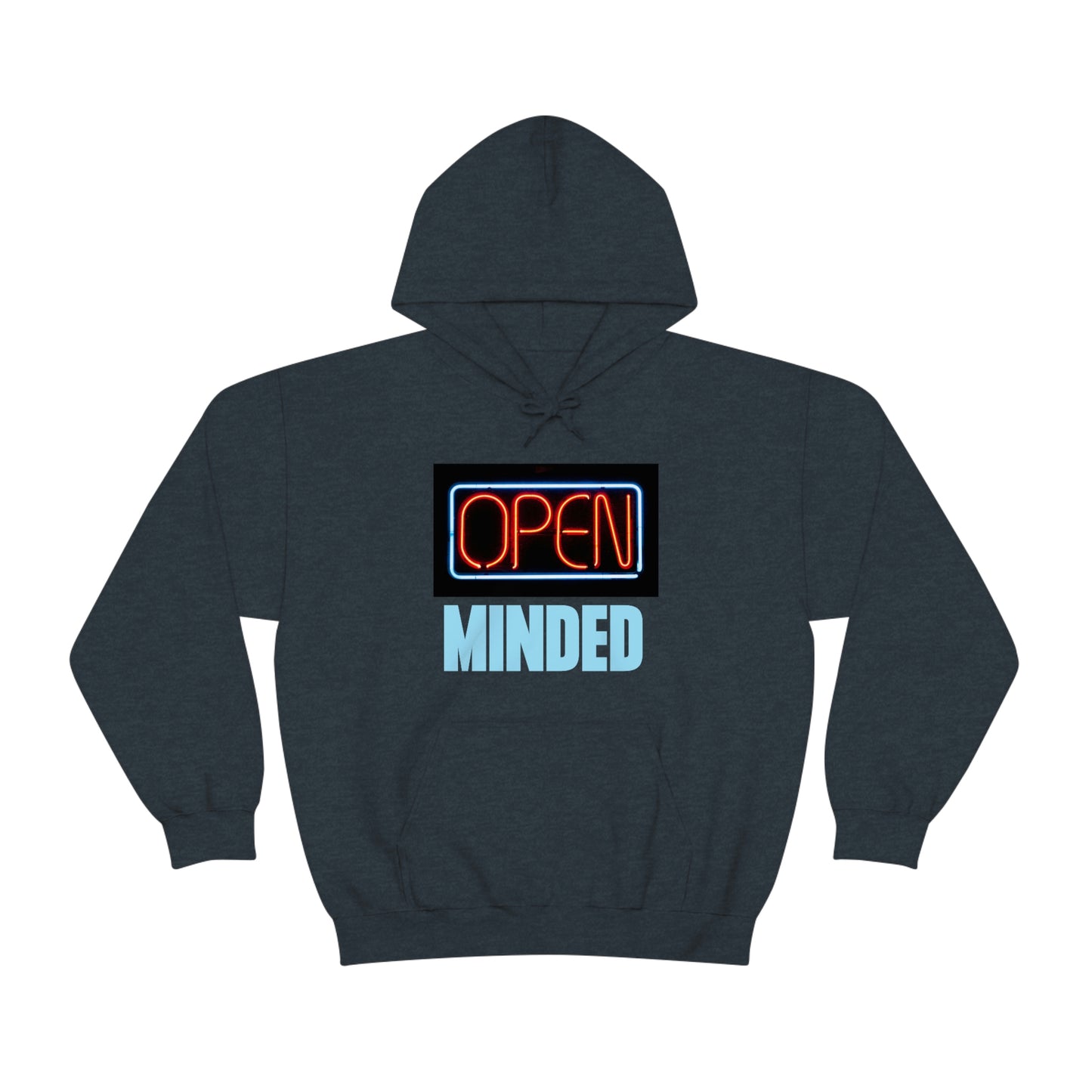 Open Minded Blue Hoodie