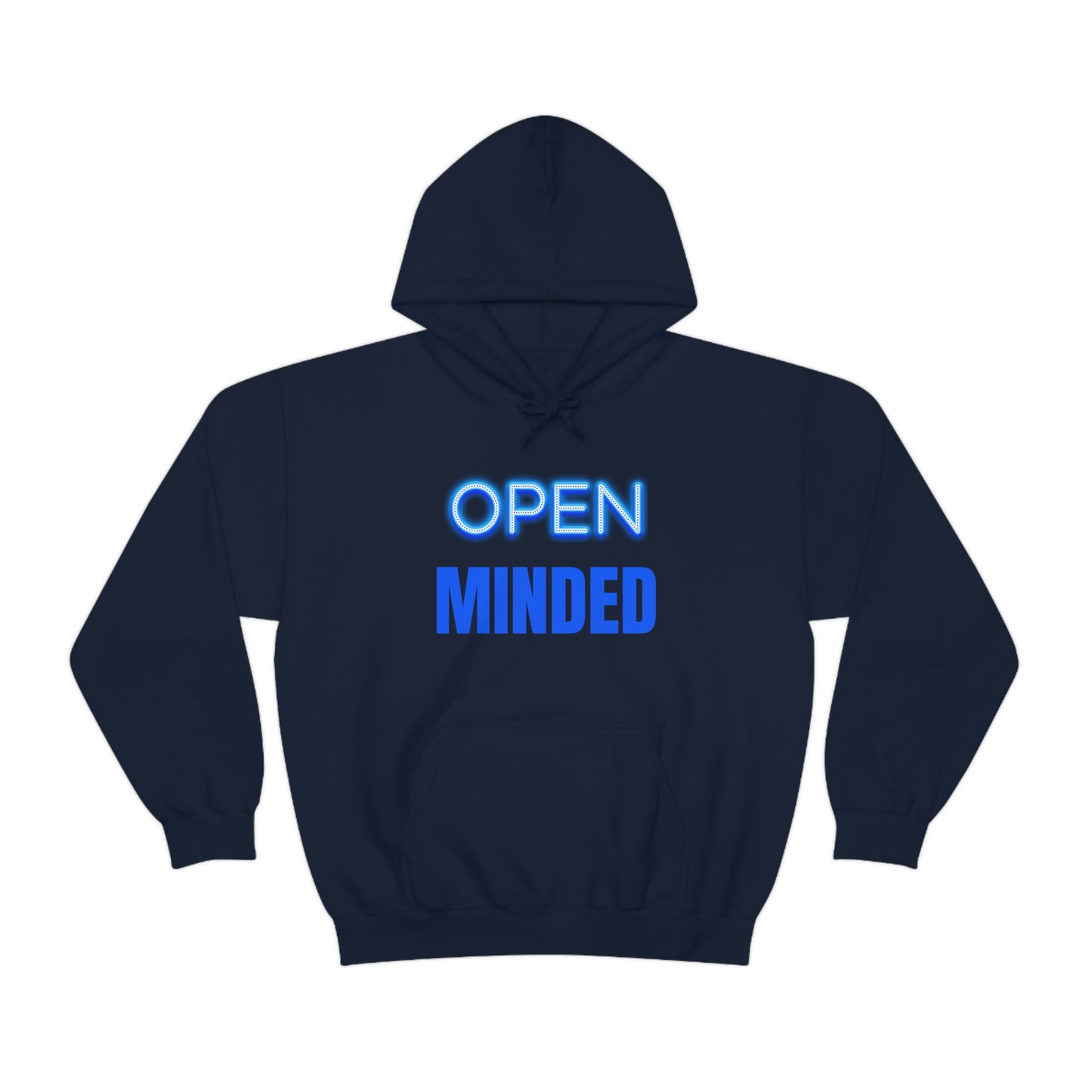 Open Minded Blue Hoodie