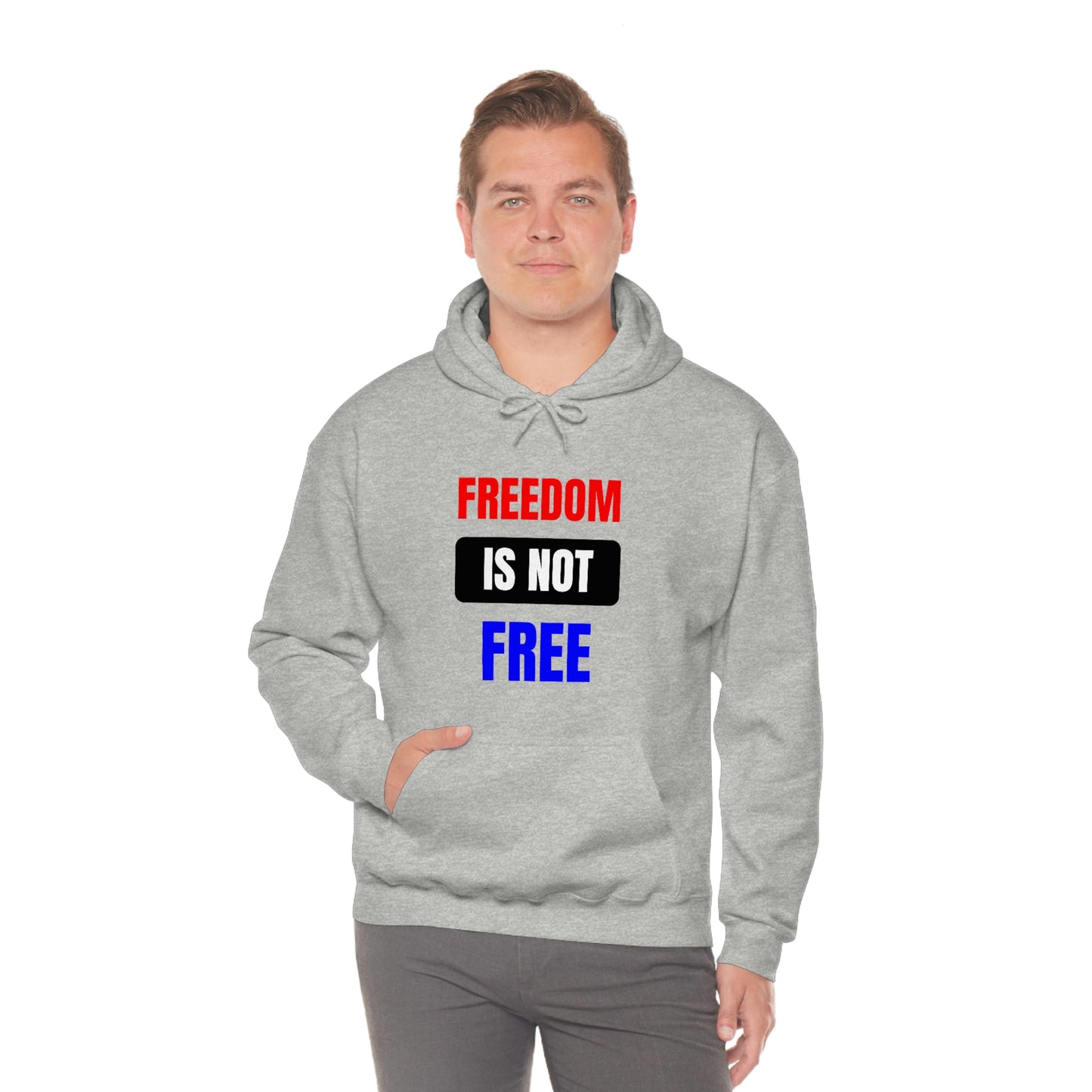 Freedom Is Not Free RedWhtBlu Hoodie