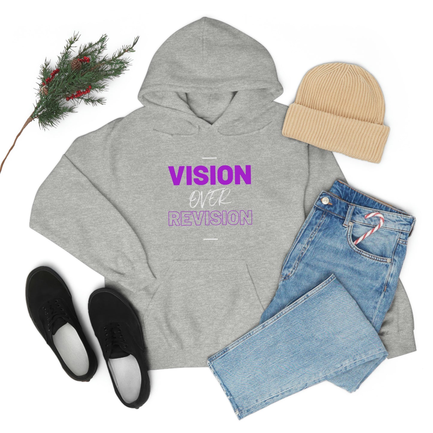 Vision Over Revision Purp Hoodie