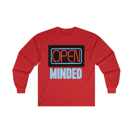 Open Minded Long Sleeve Tee