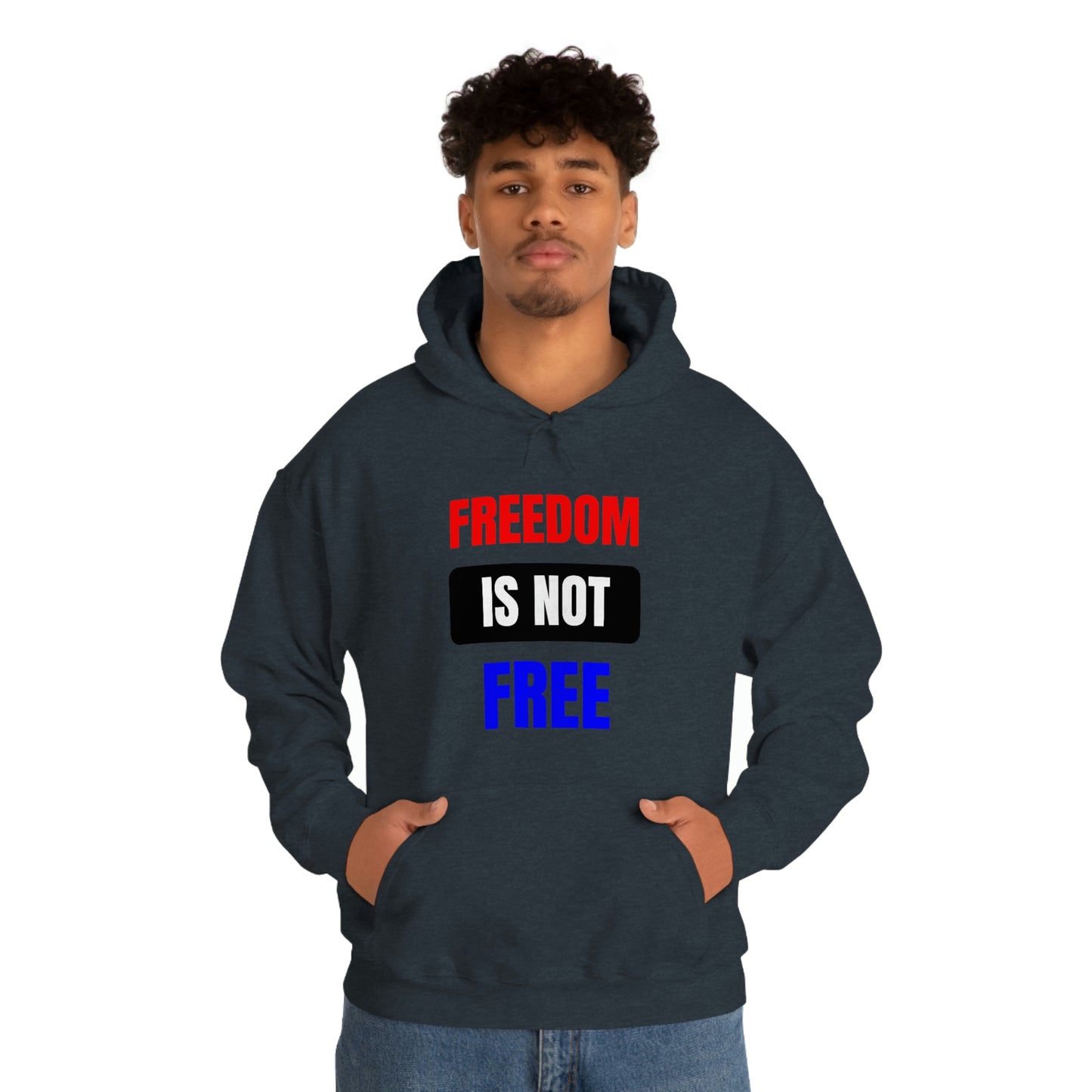 Freedom Is Not Free RedWhtBlu Hoodie