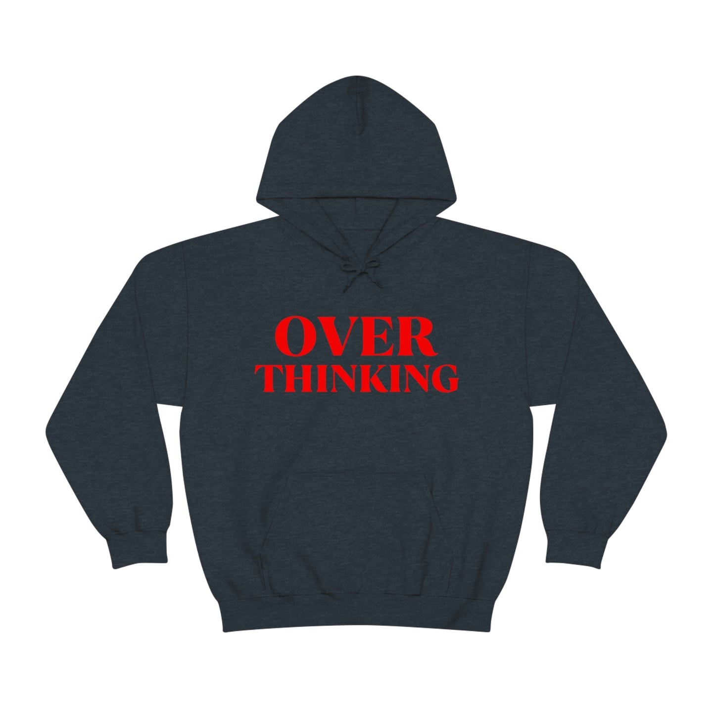 Over Thinking Red Hoodie