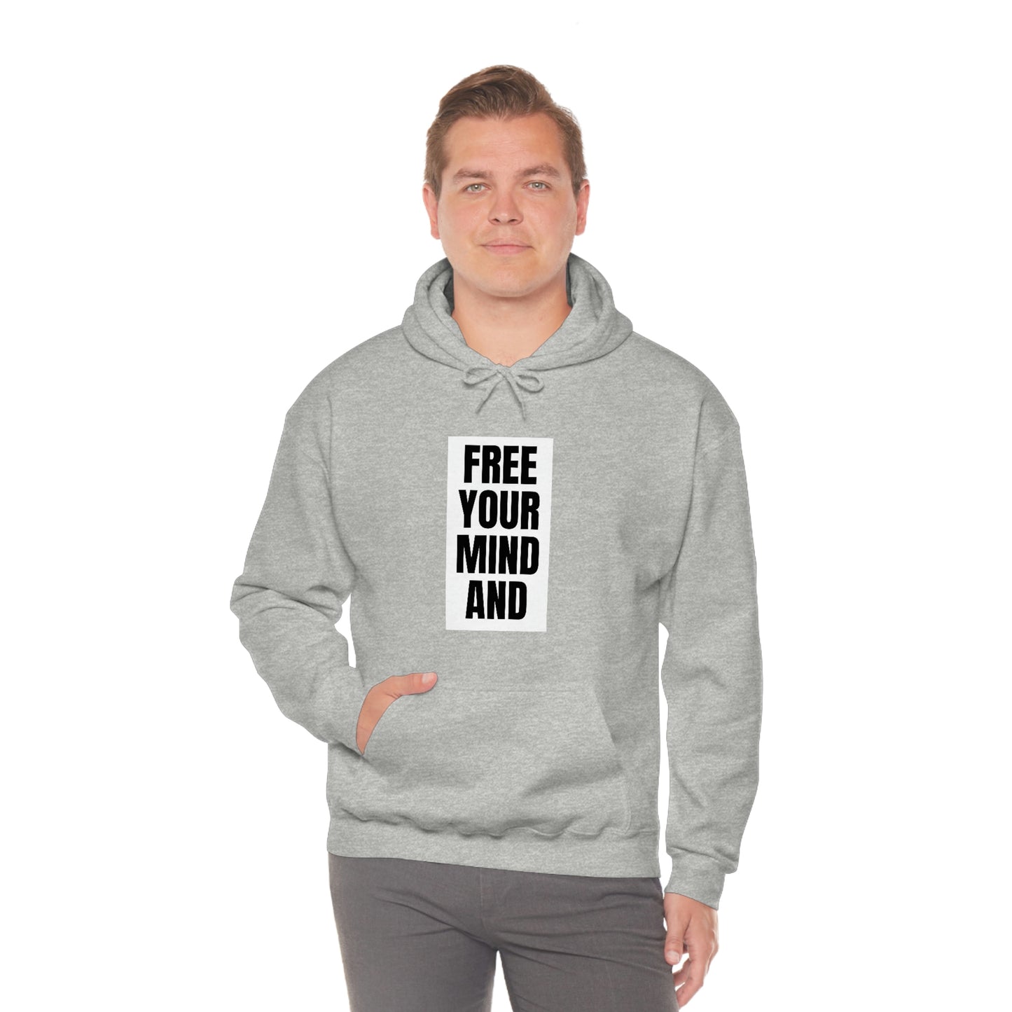 Free Your Mind And Your Ass Will Follow Blk Hoodie