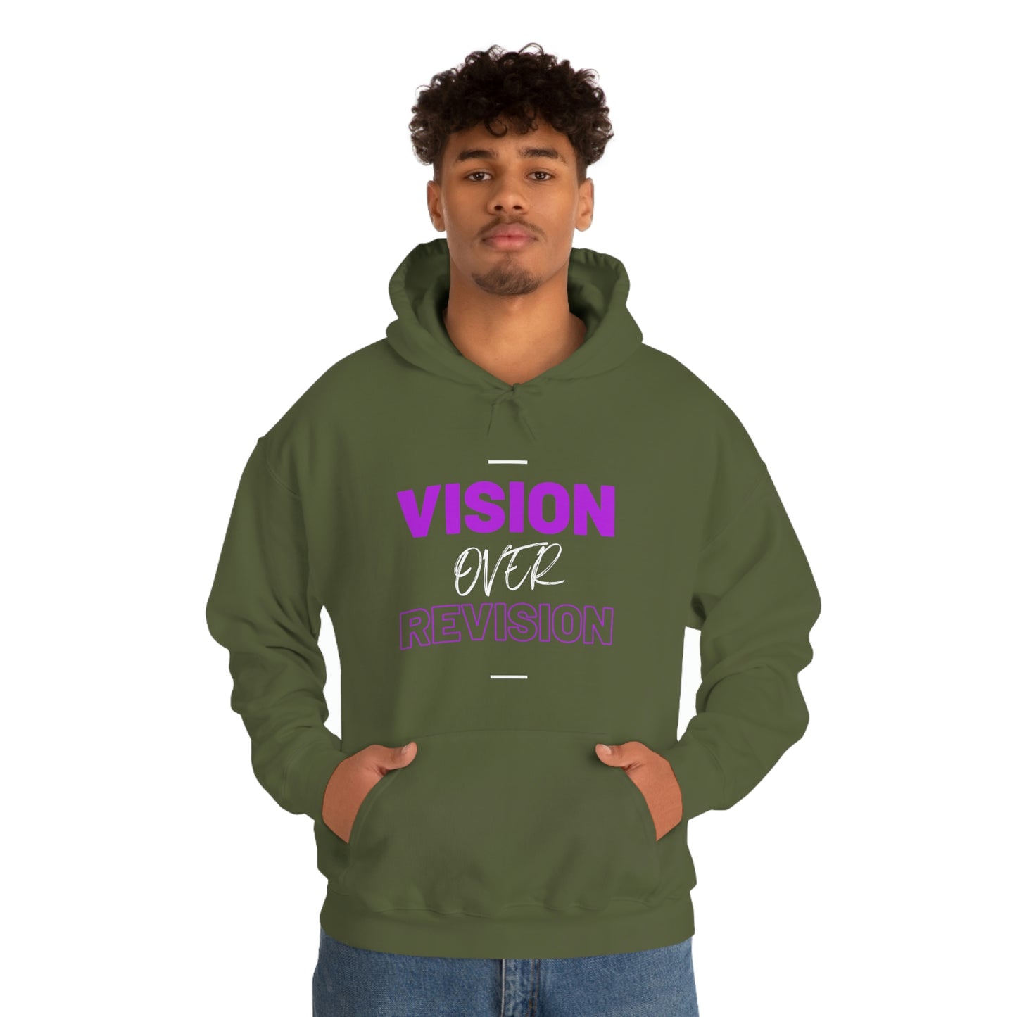 Vision Over Revision Purp Hoodie