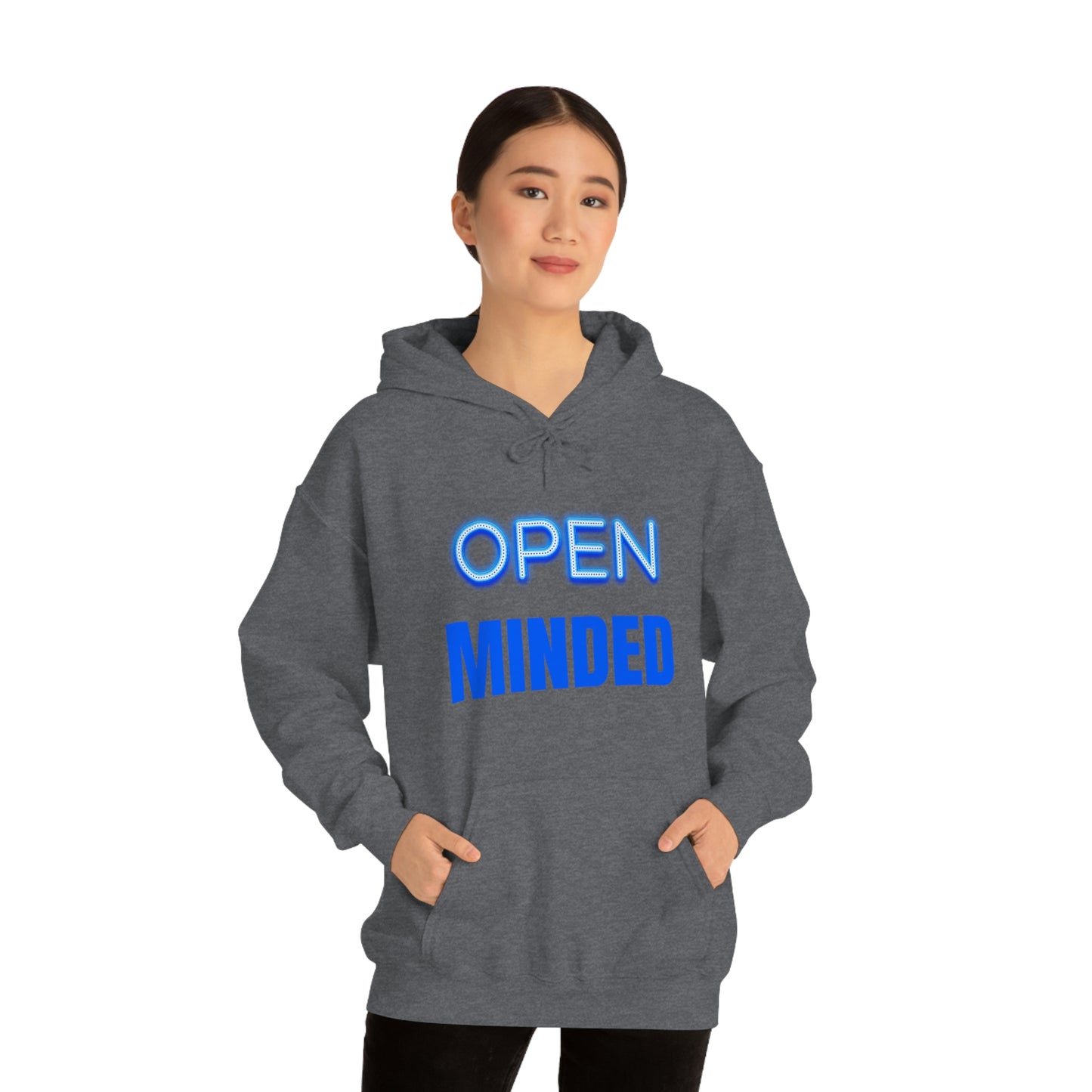 Open Minded Blue Hoodie