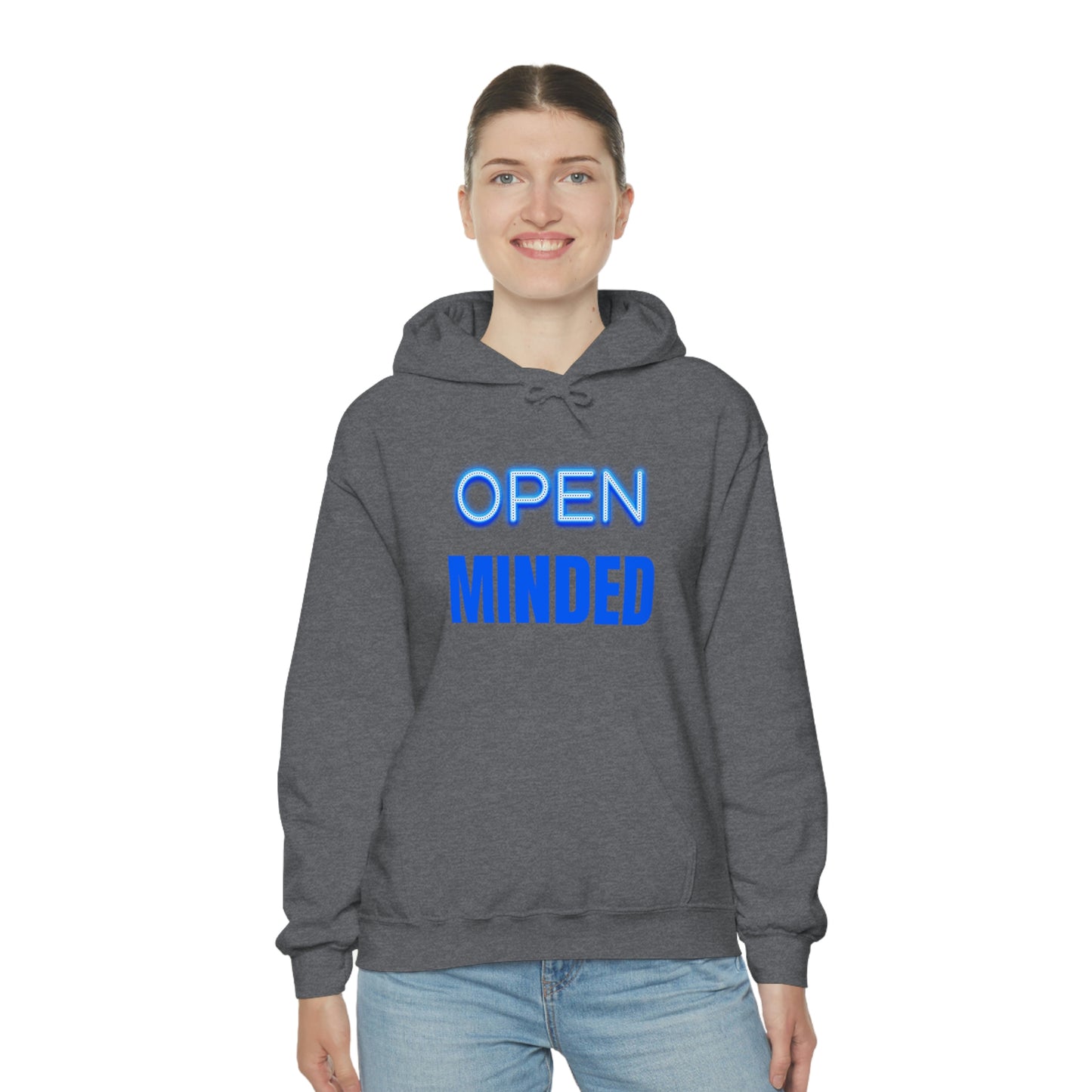 Open Minded Blue Hoodie