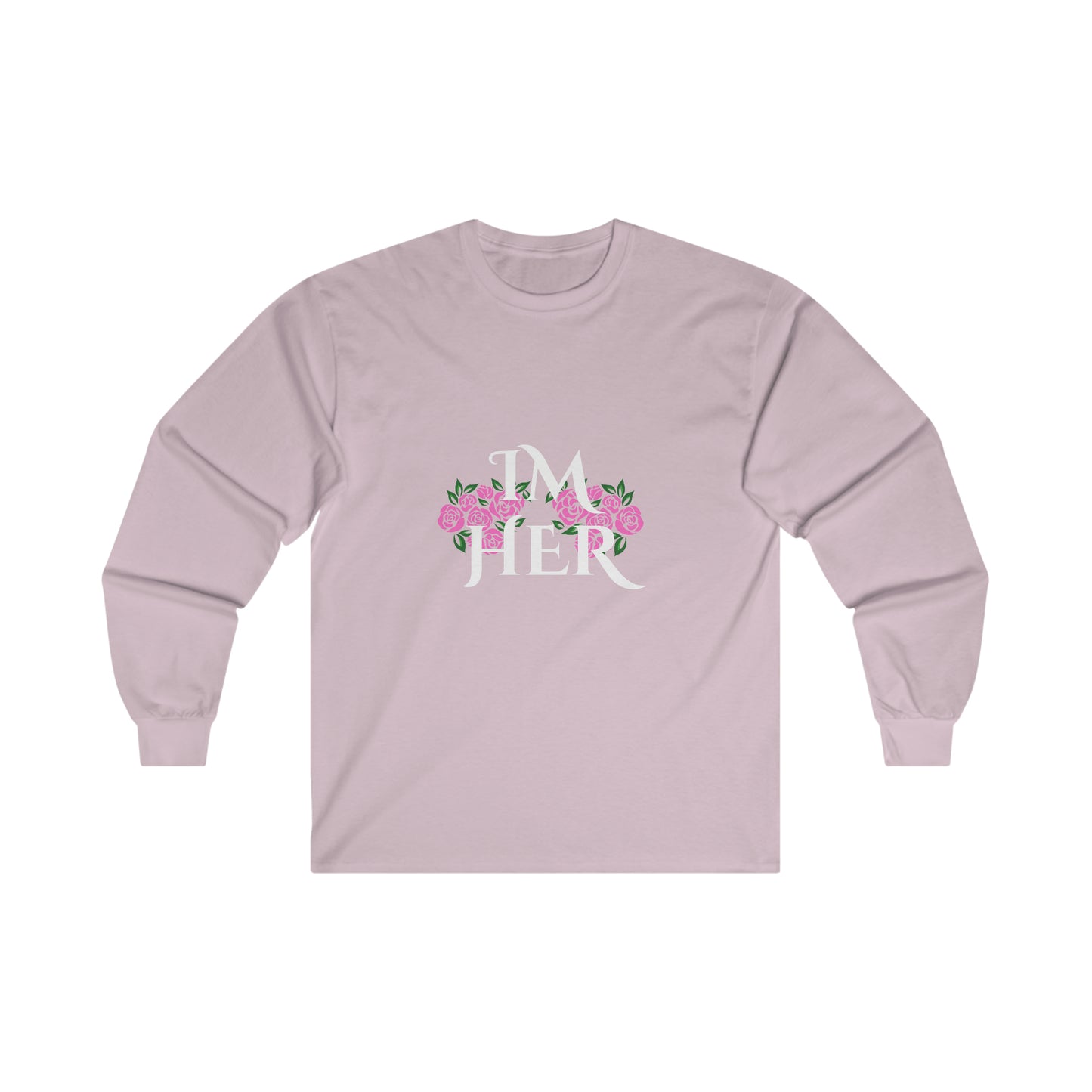 Im Her Pnk Elegant Long Sleeve Tee