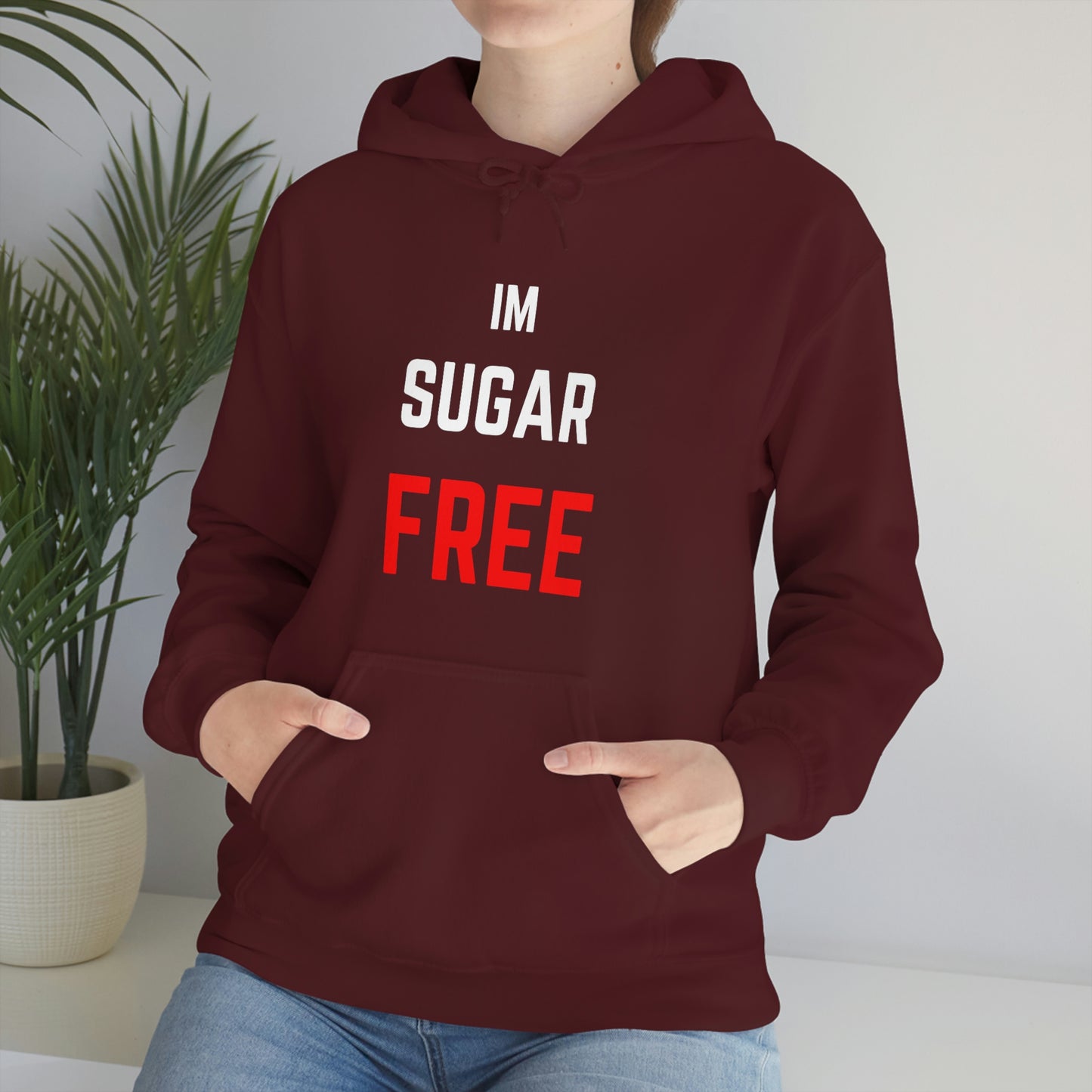 Im Sugar Free Red Hoodie