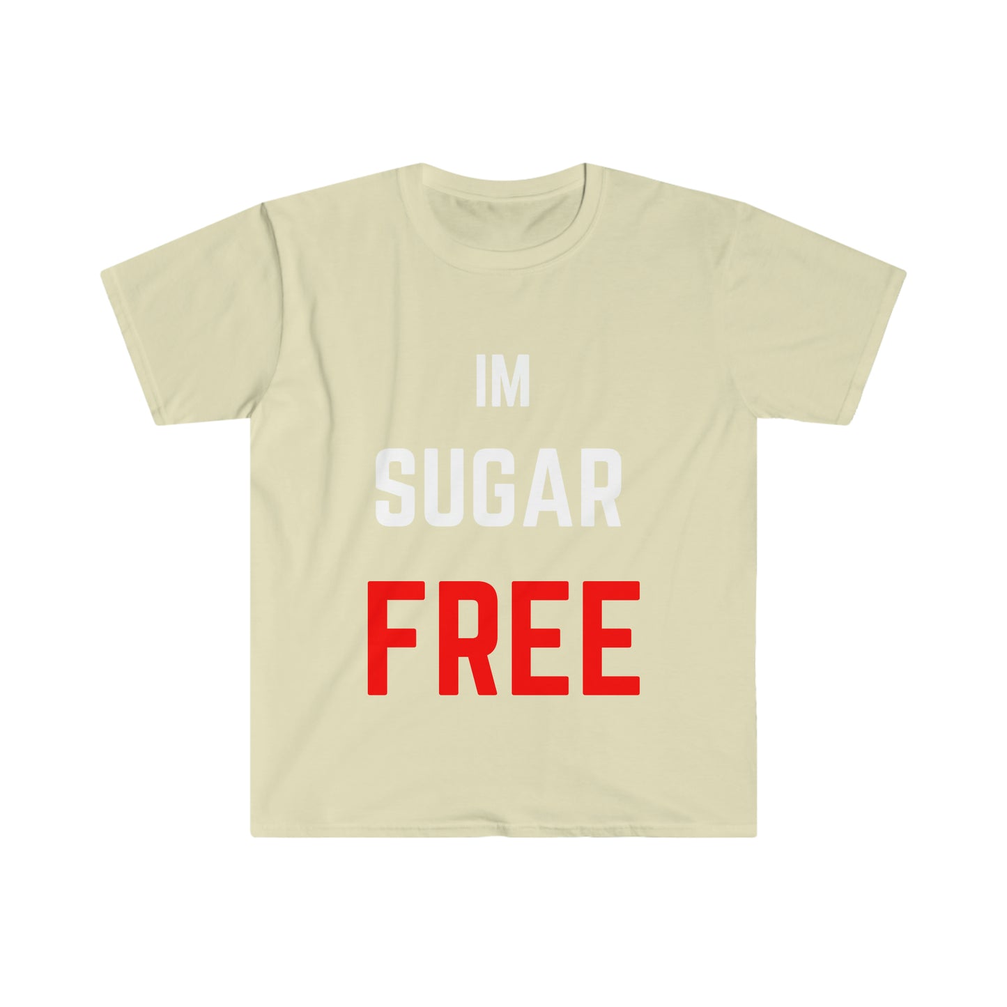 IM Sugar Free WhtRd T-Shirt