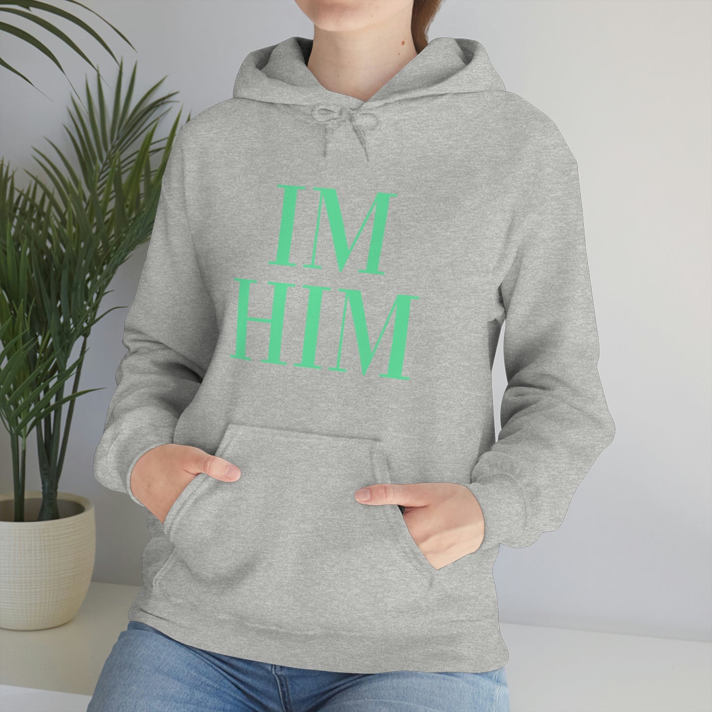 Im Him Mint Hoodie